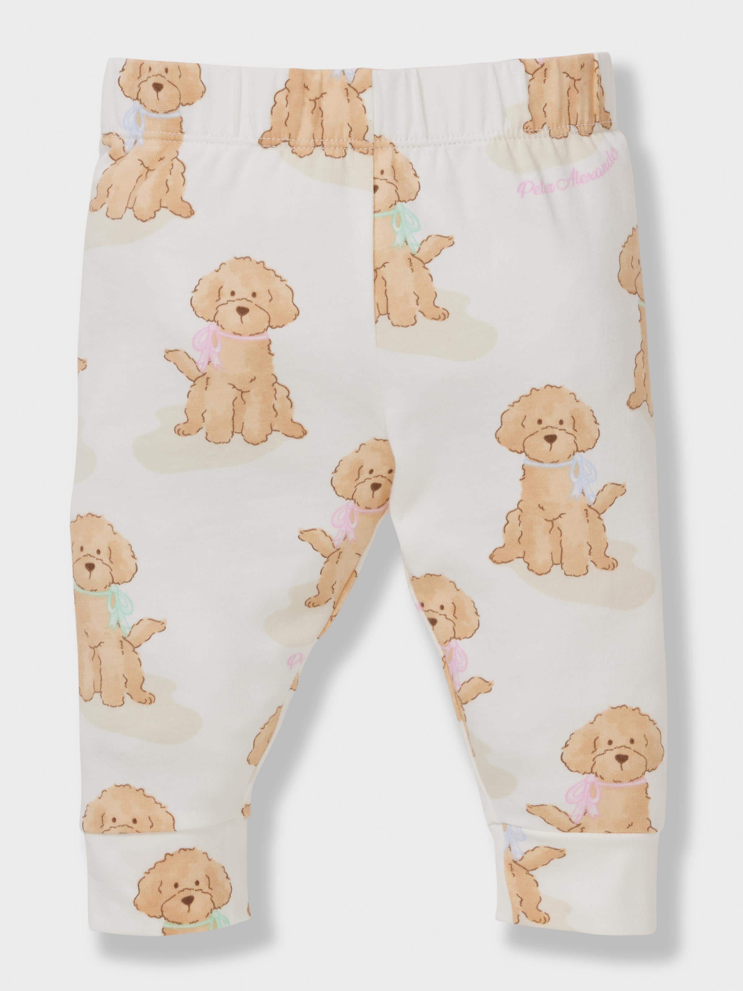 Baby Dog Bows Long Pj Set