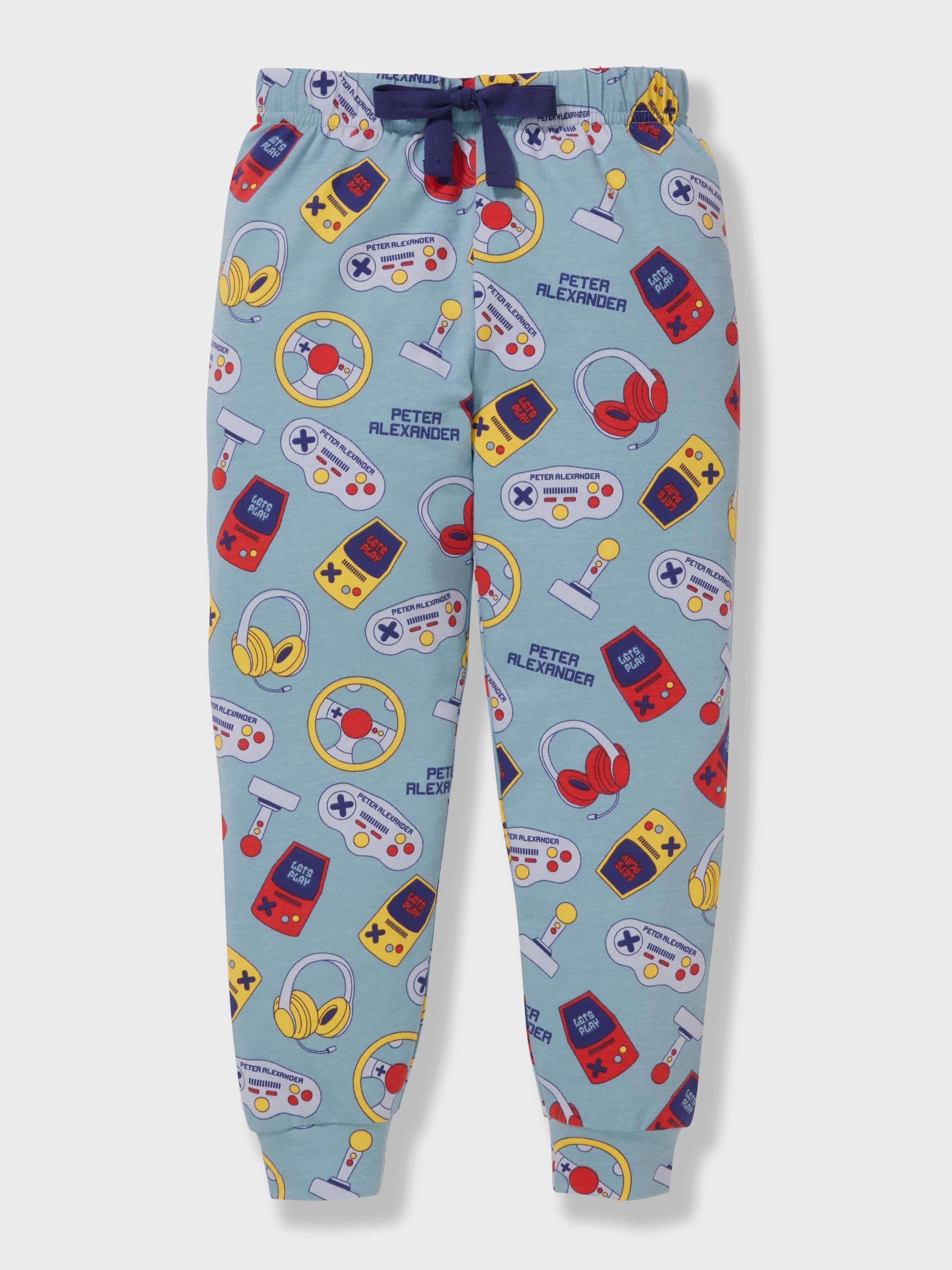 Jnr Boys Gaming Long Pj Set