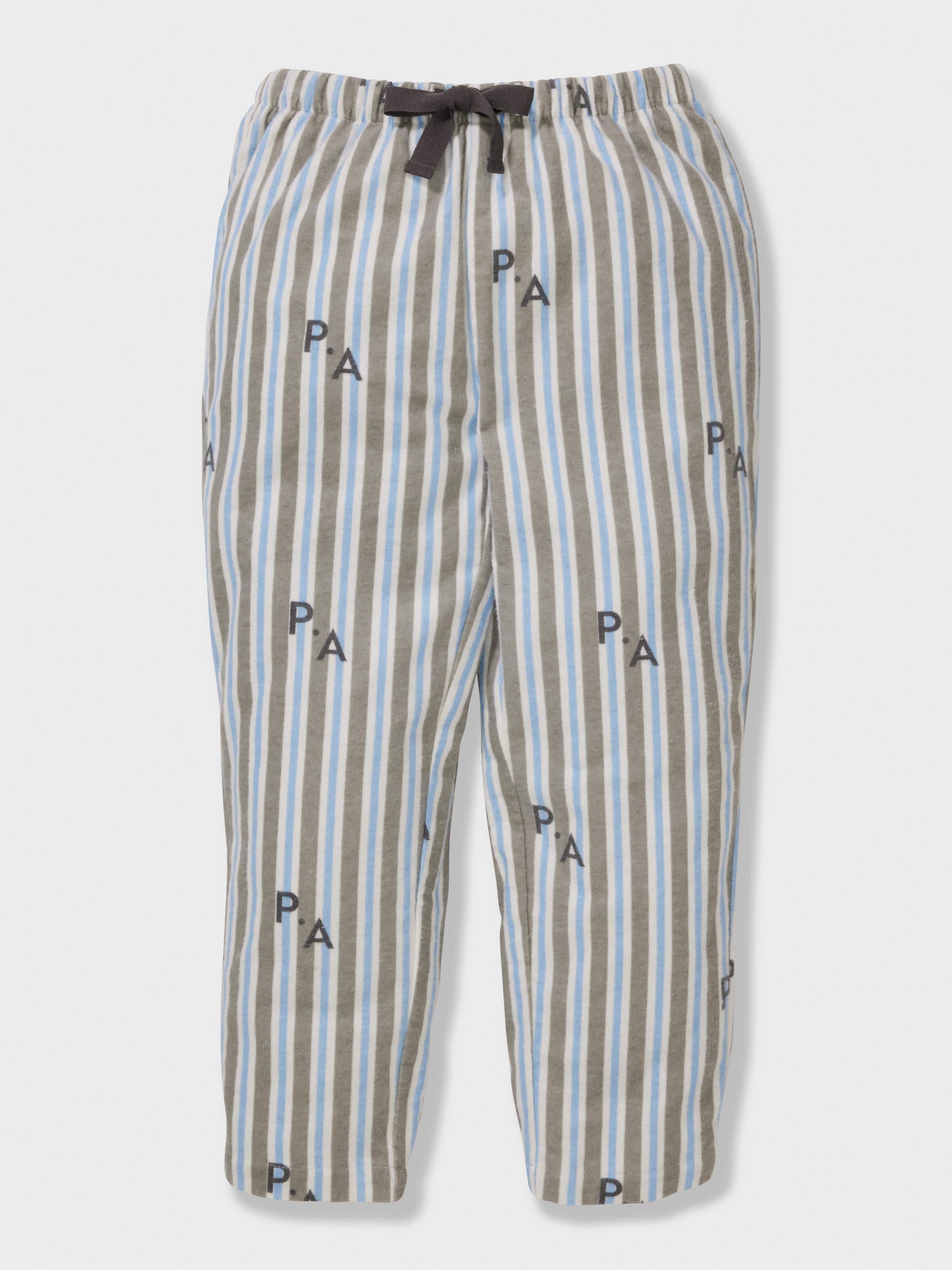 Boys P.A. Stripe 100% Cotton Long Pj Set