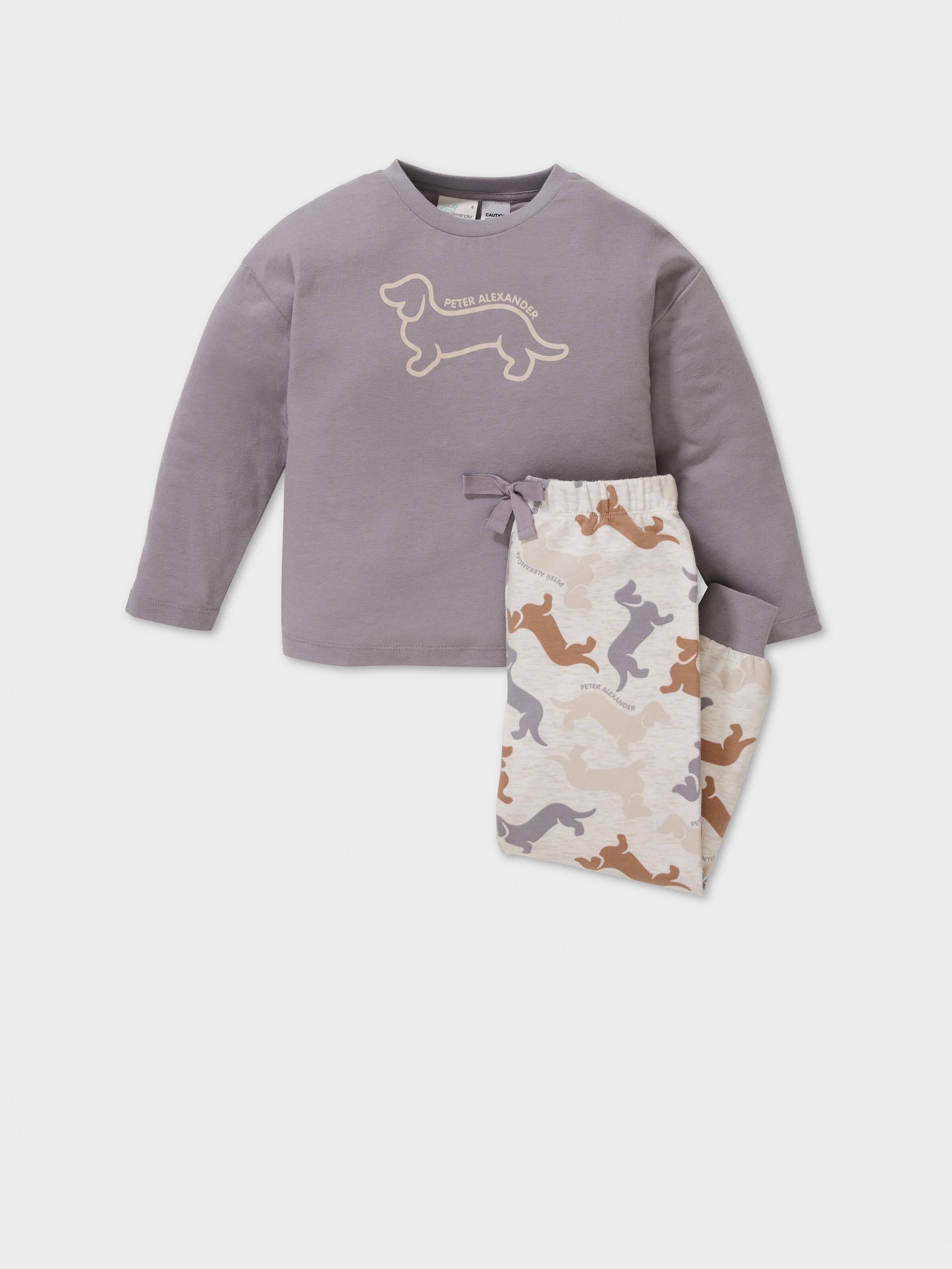 Jnr Boys Penny Logo Long Pj Set