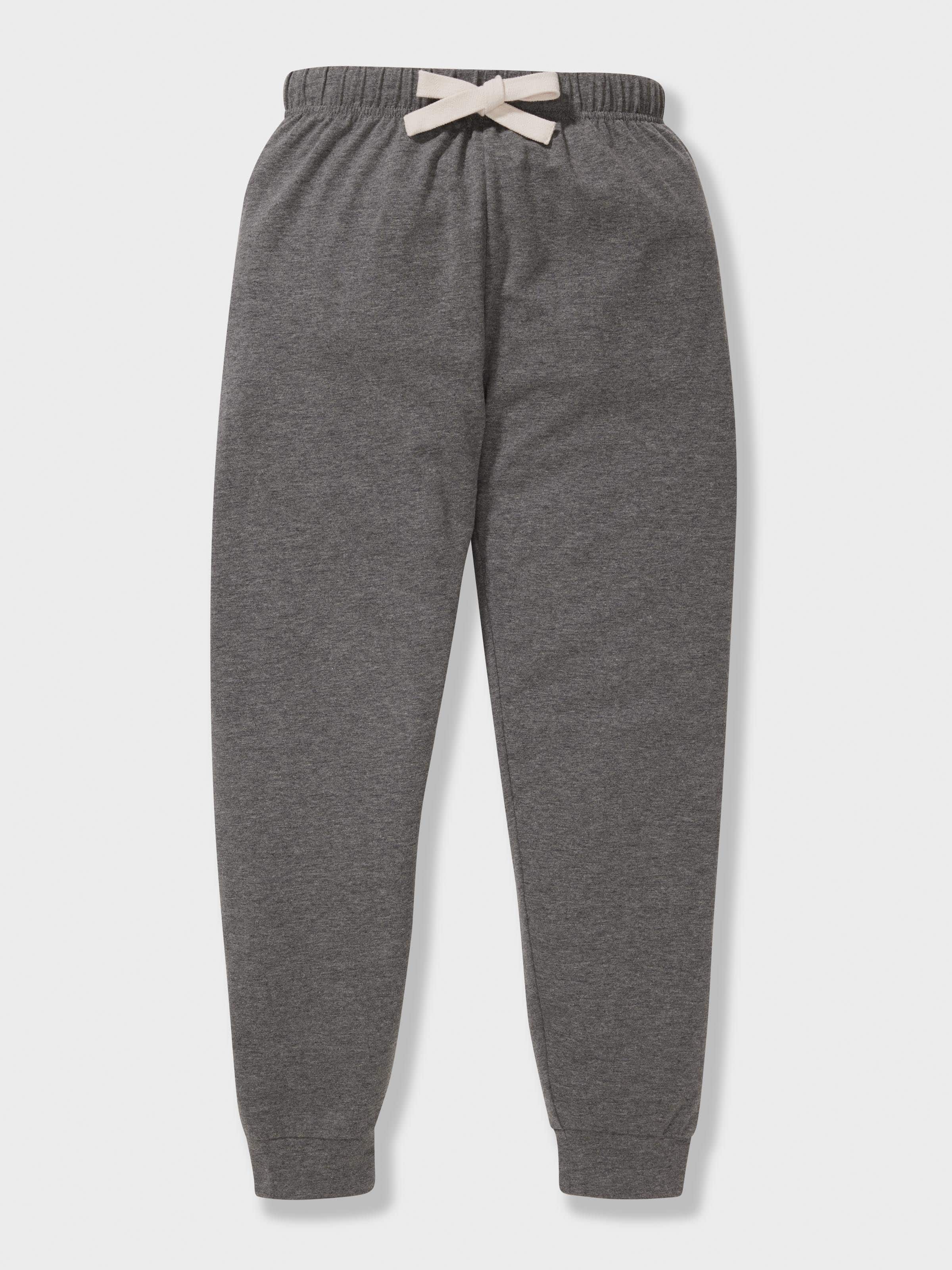 Boys Charcoal Long Pj Set