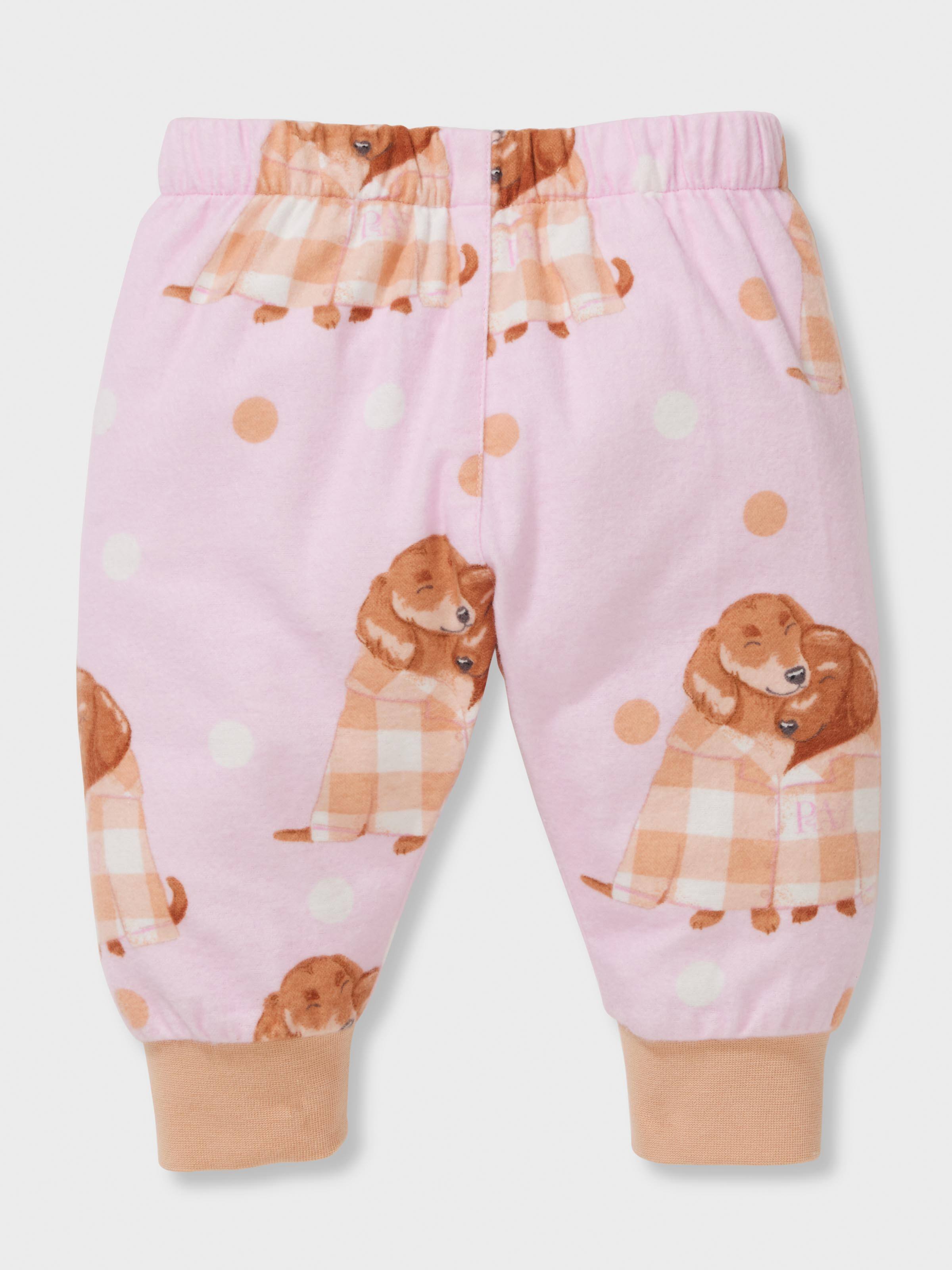Baby Girl Cuddling Penny Long Pj Set