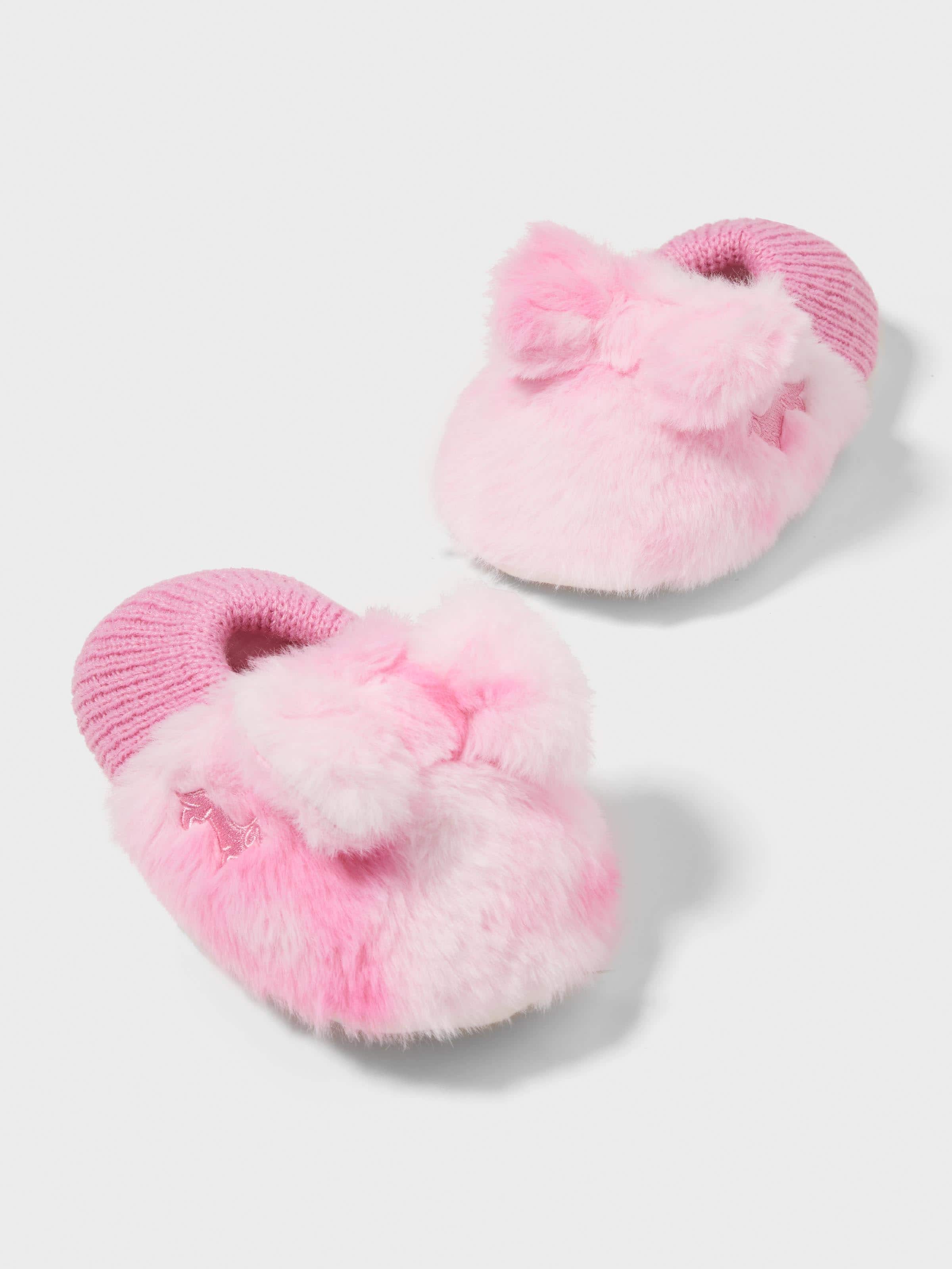 Girls Pink Bow Sockette