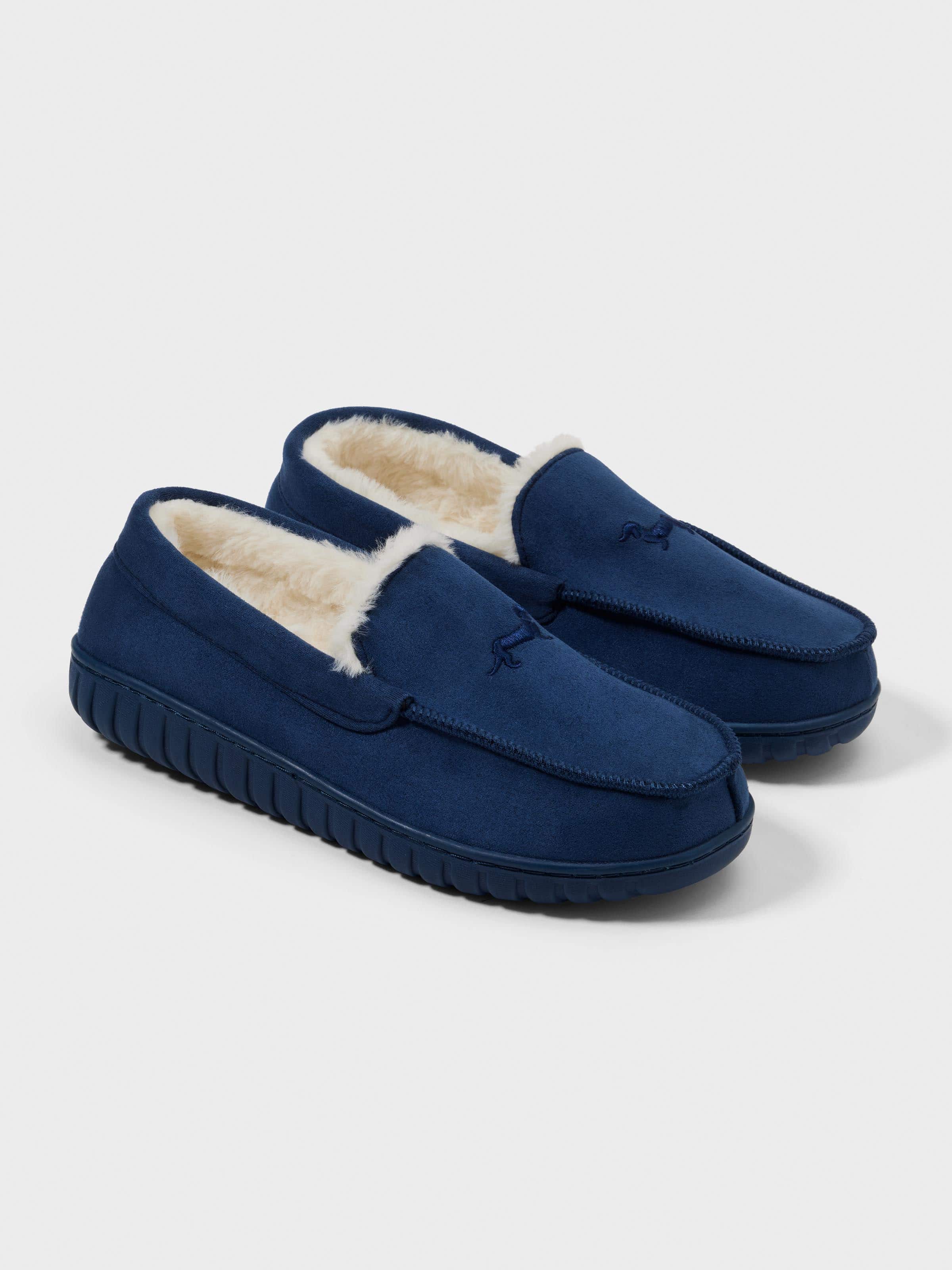 Navy Moccasin