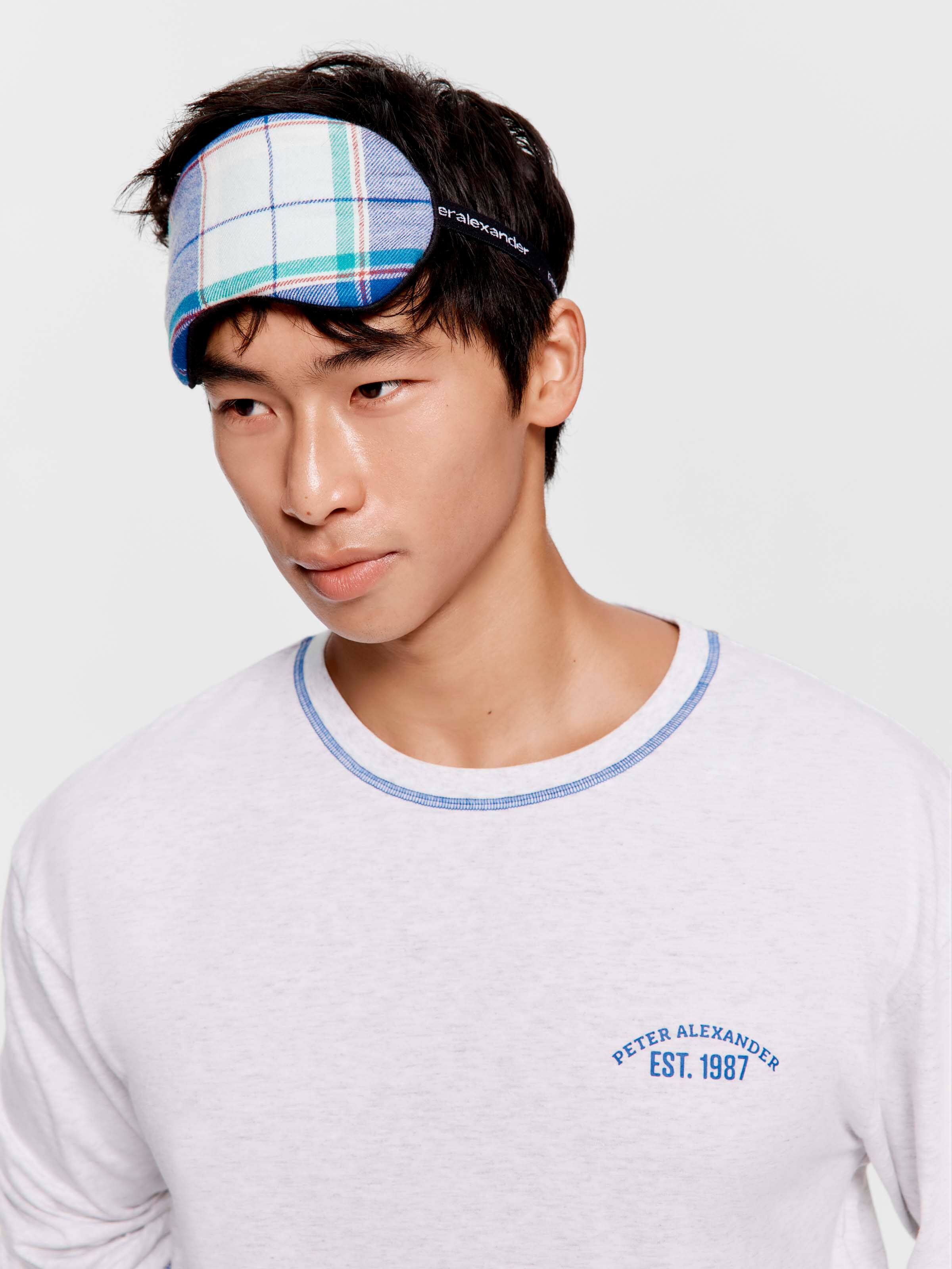 Check Eye Mask