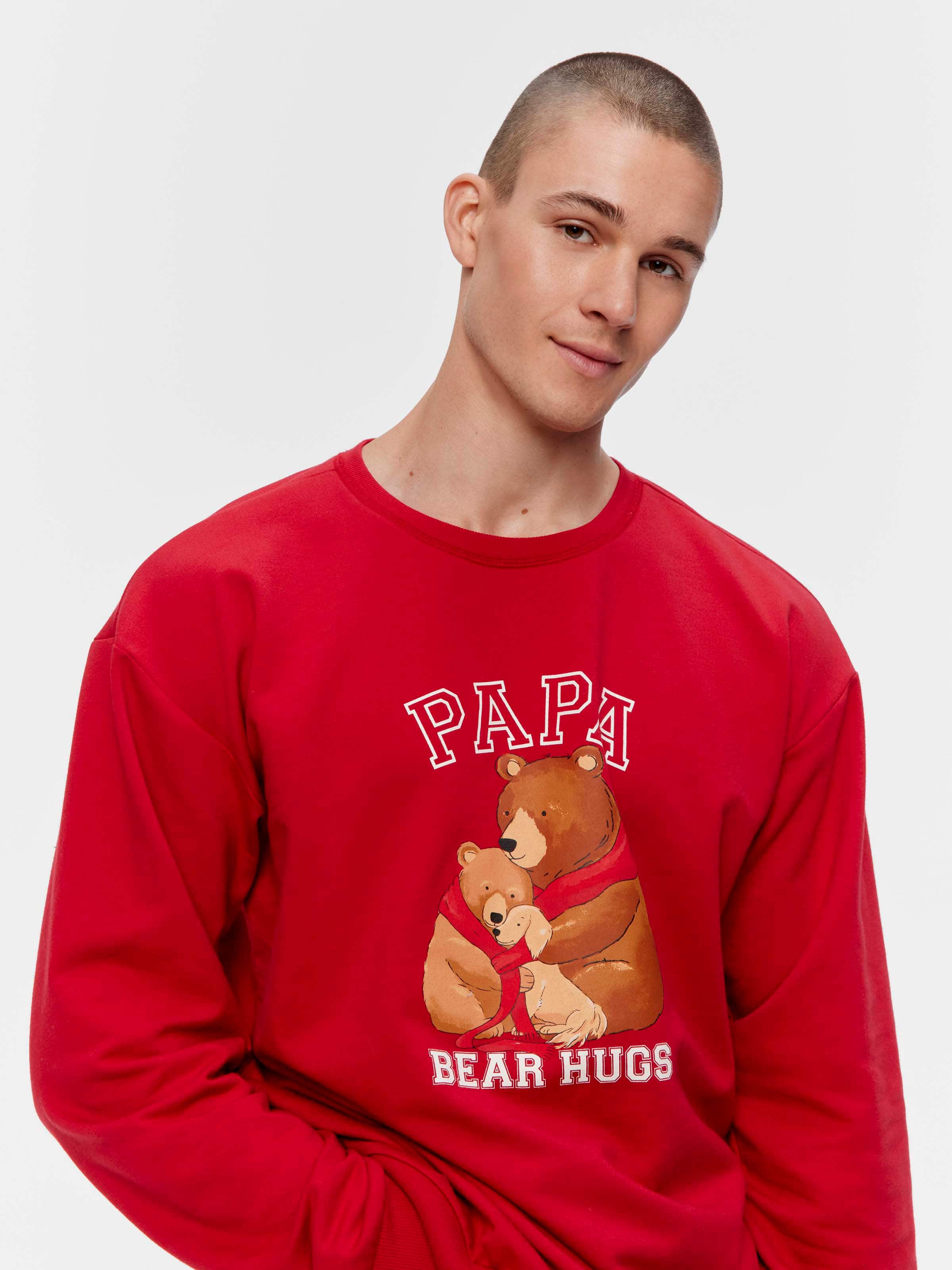 Papa Bear Hugs Sweater