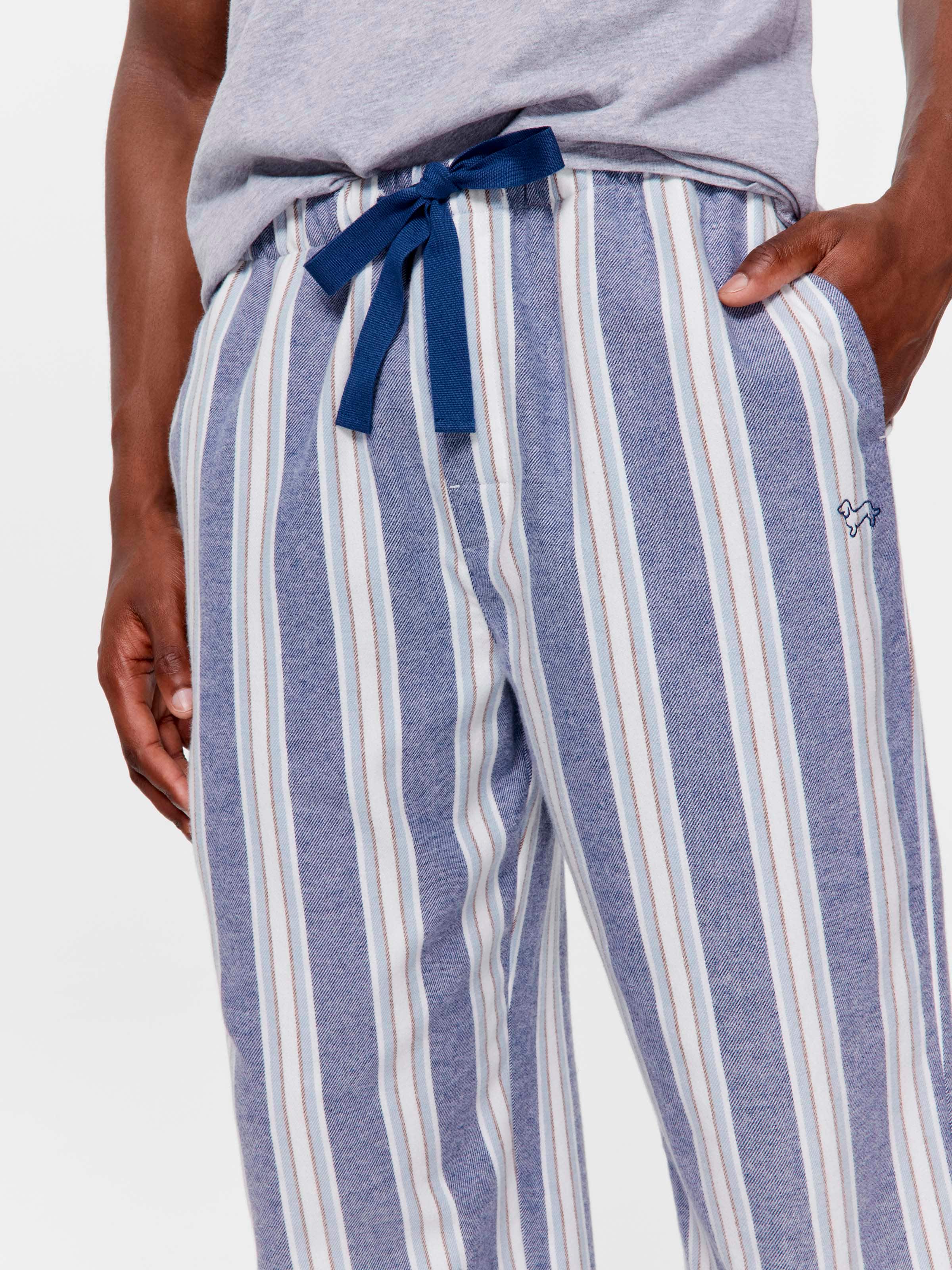 Navy Stripe Classic Pj Pant
