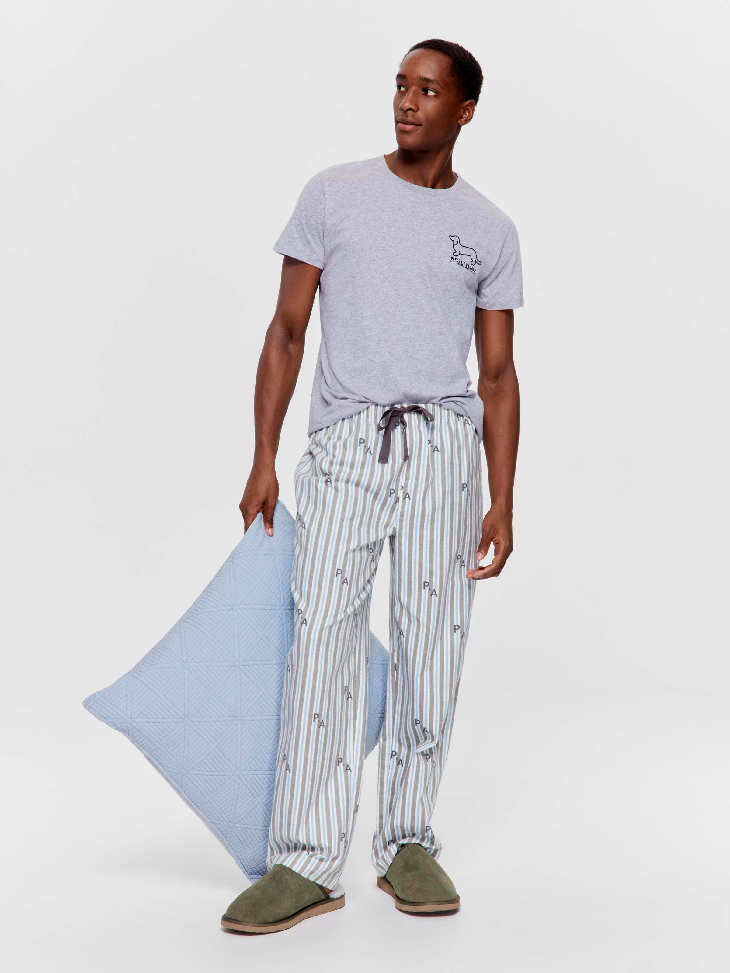 P.A Stripe Flannelette Classic Pj Pant