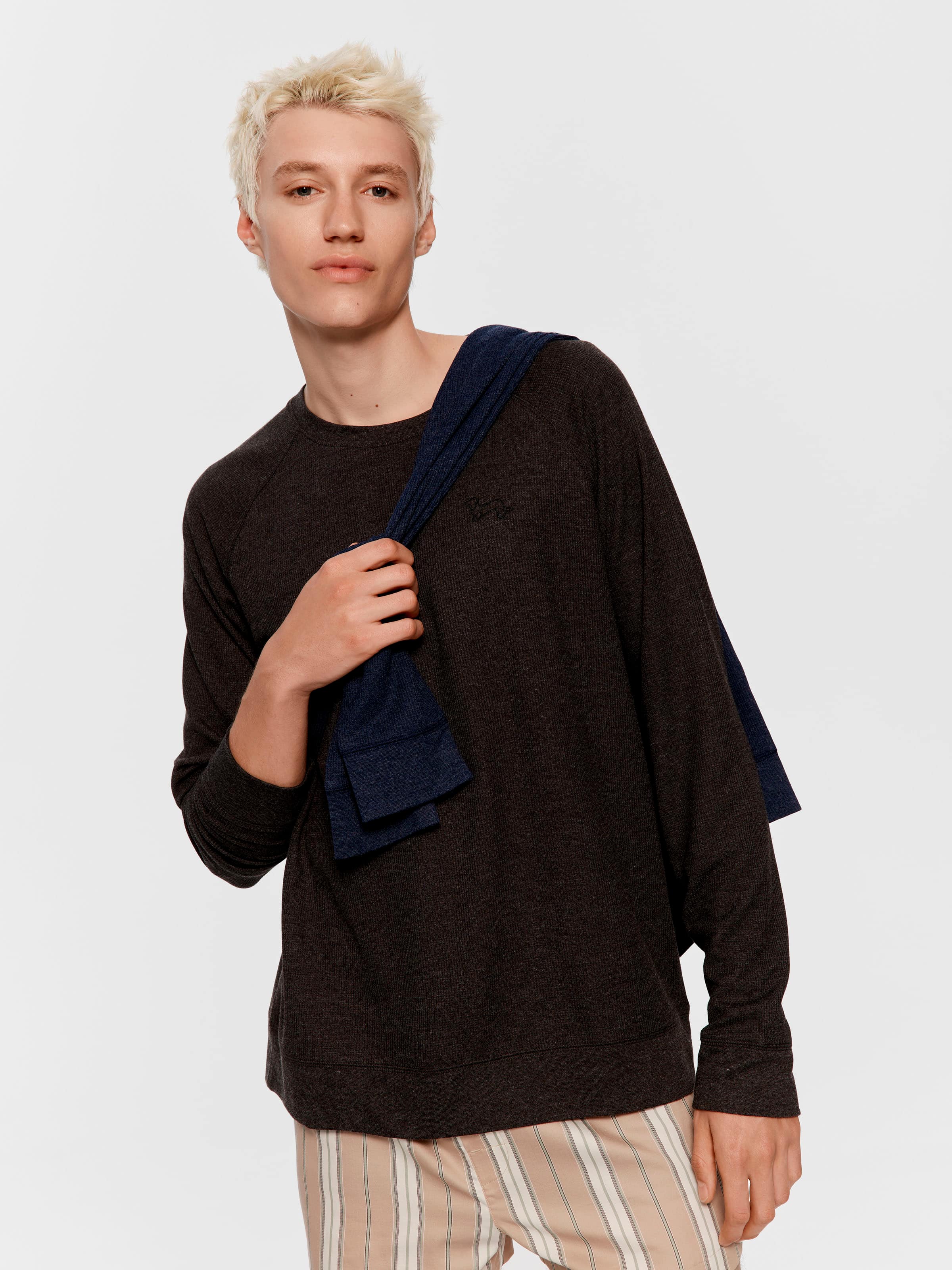 Waffle Long Sleeve Top