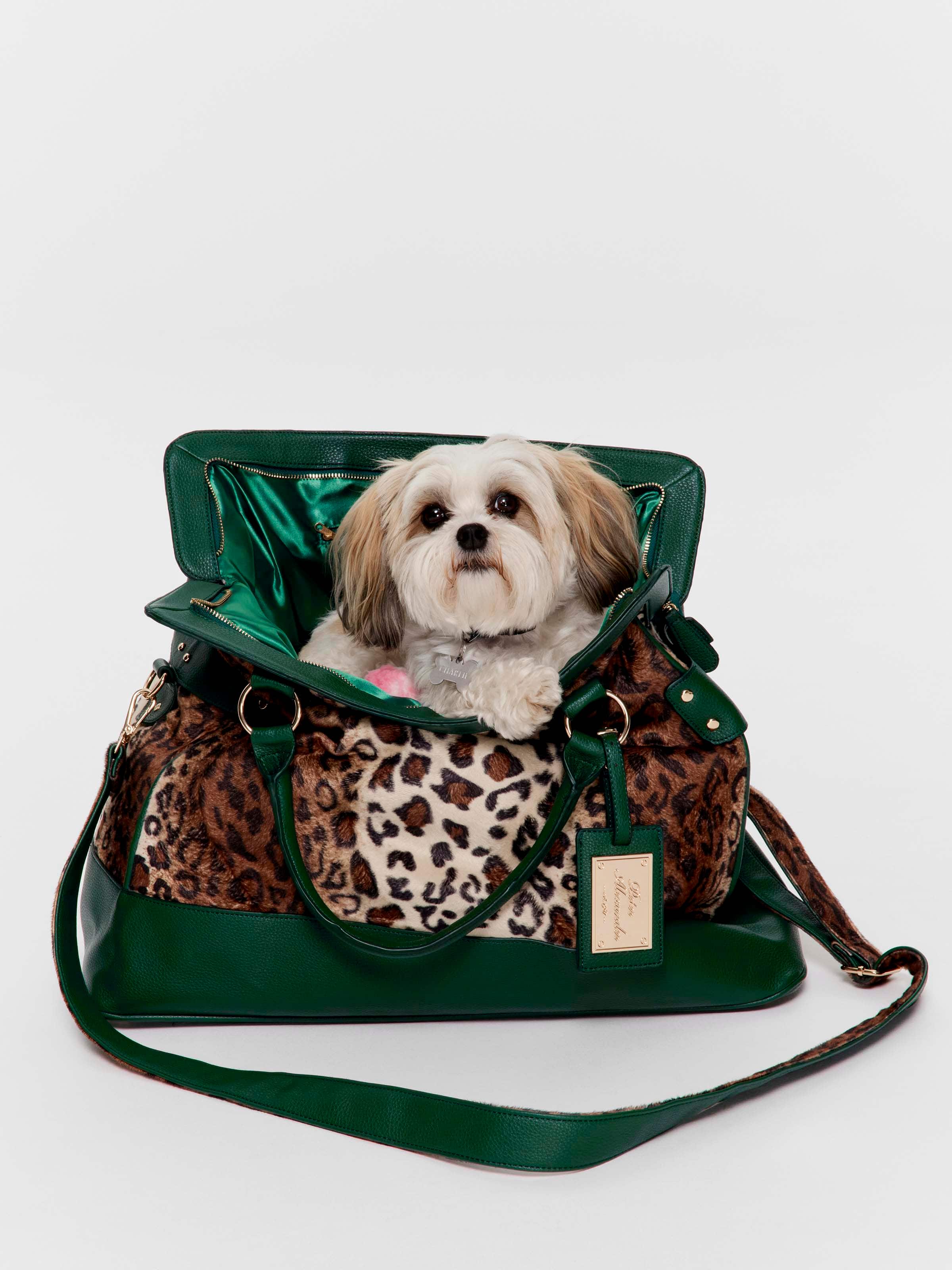 Large Overnight Leopard Print Bag