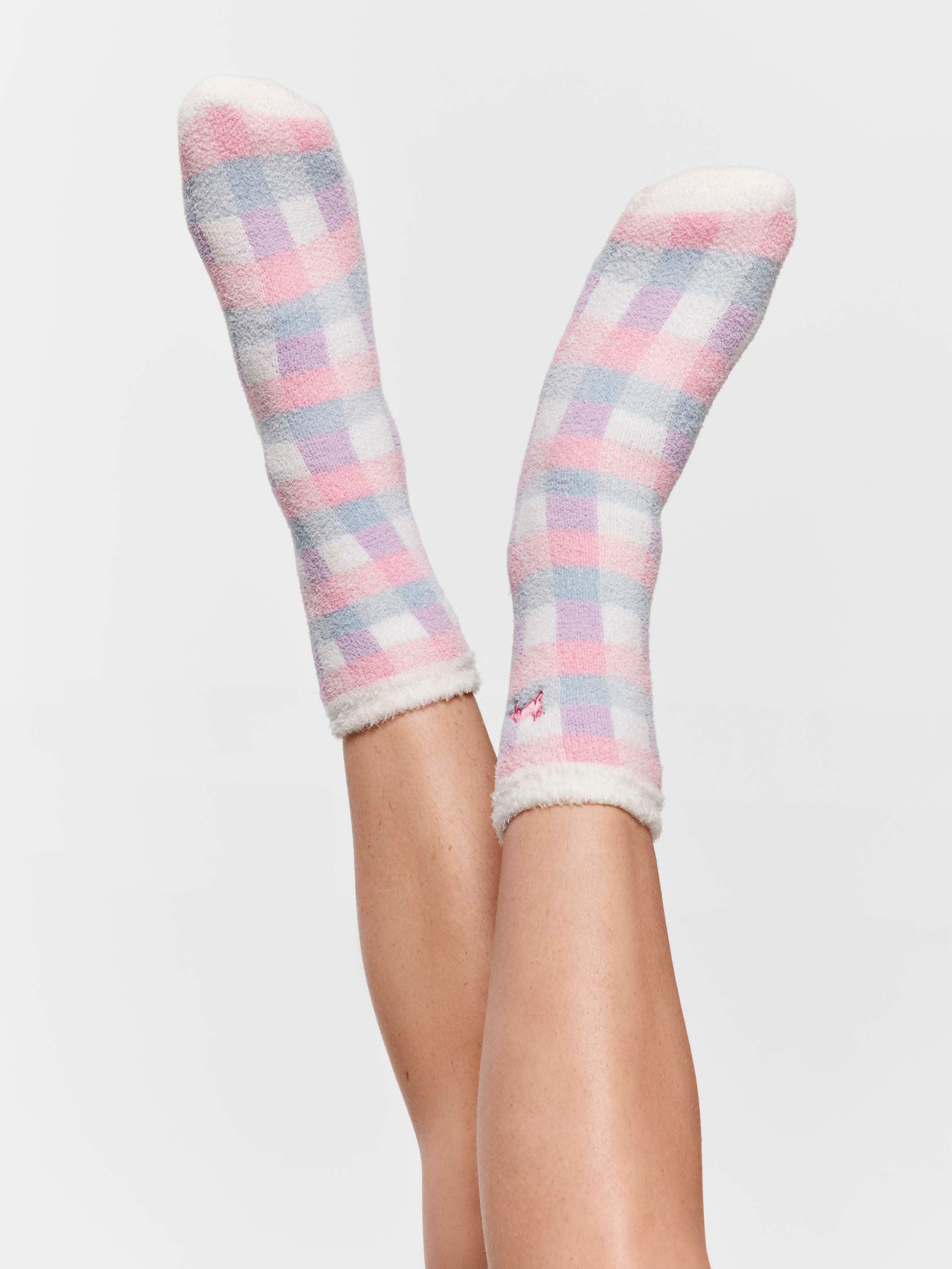 Cosy Check Sock