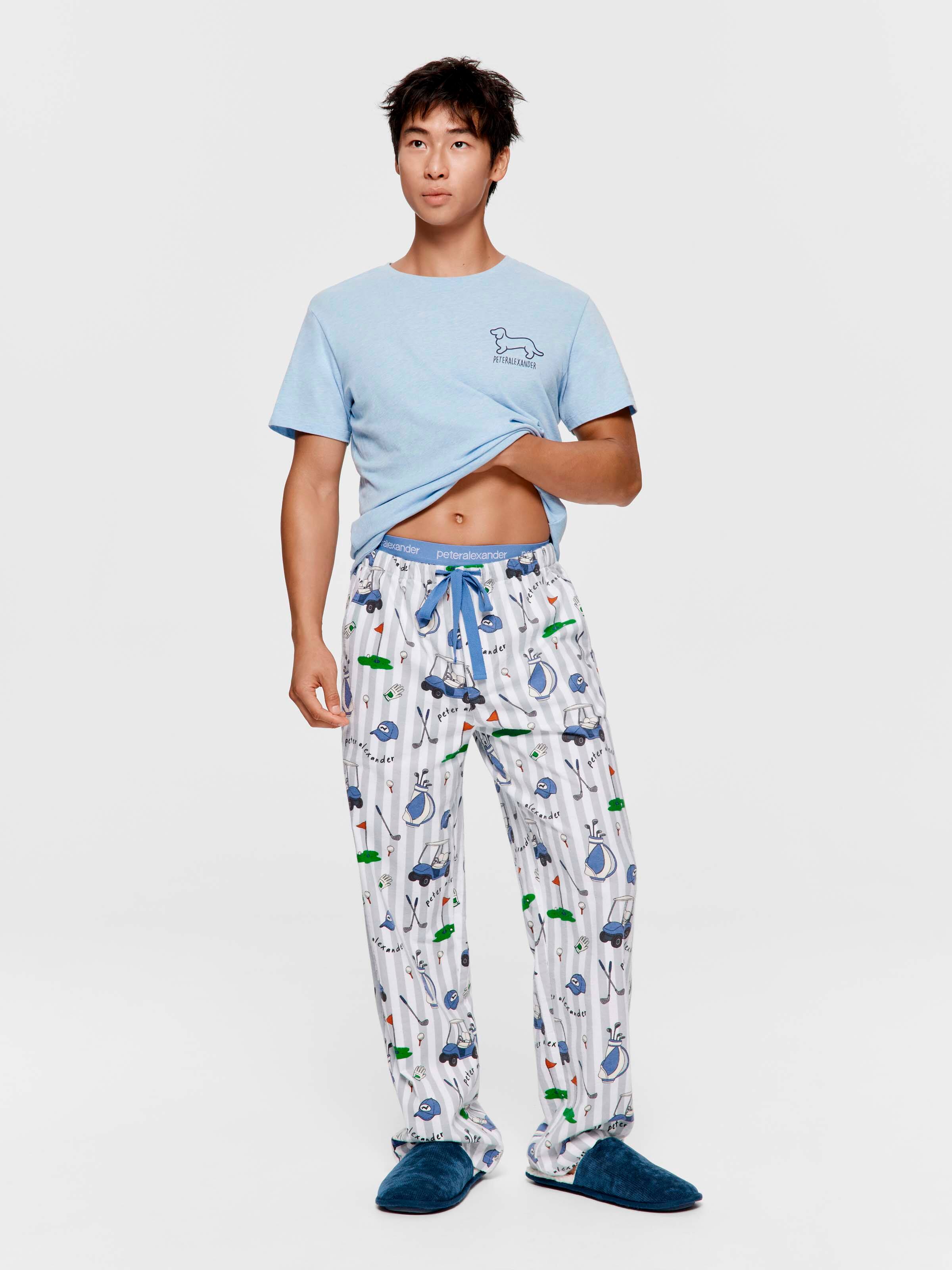 Golf Trip 100% Cotton Flannelette Classic Pj Pant