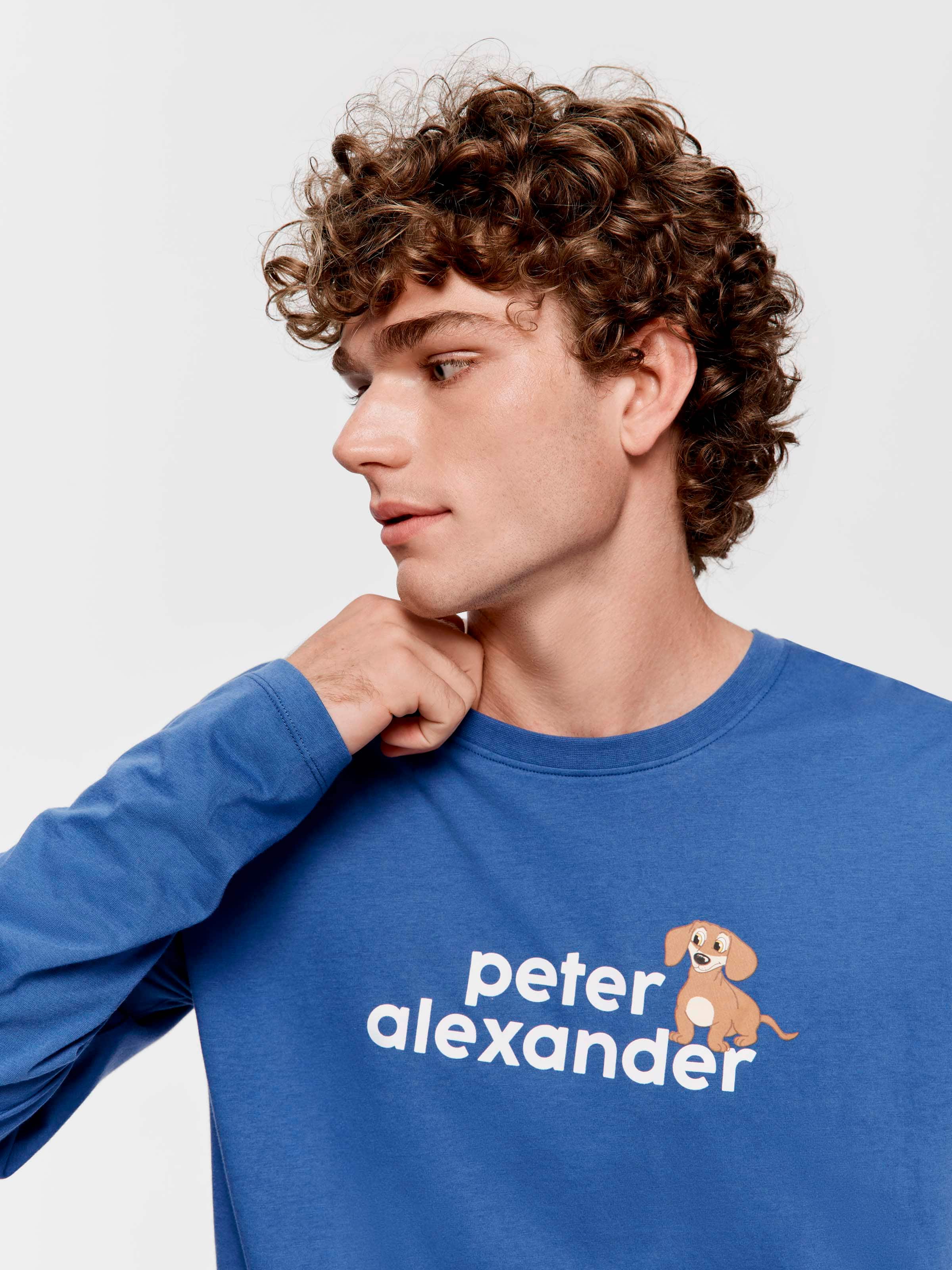 Cute Doggy 100% Cotton Long Sleeve Top