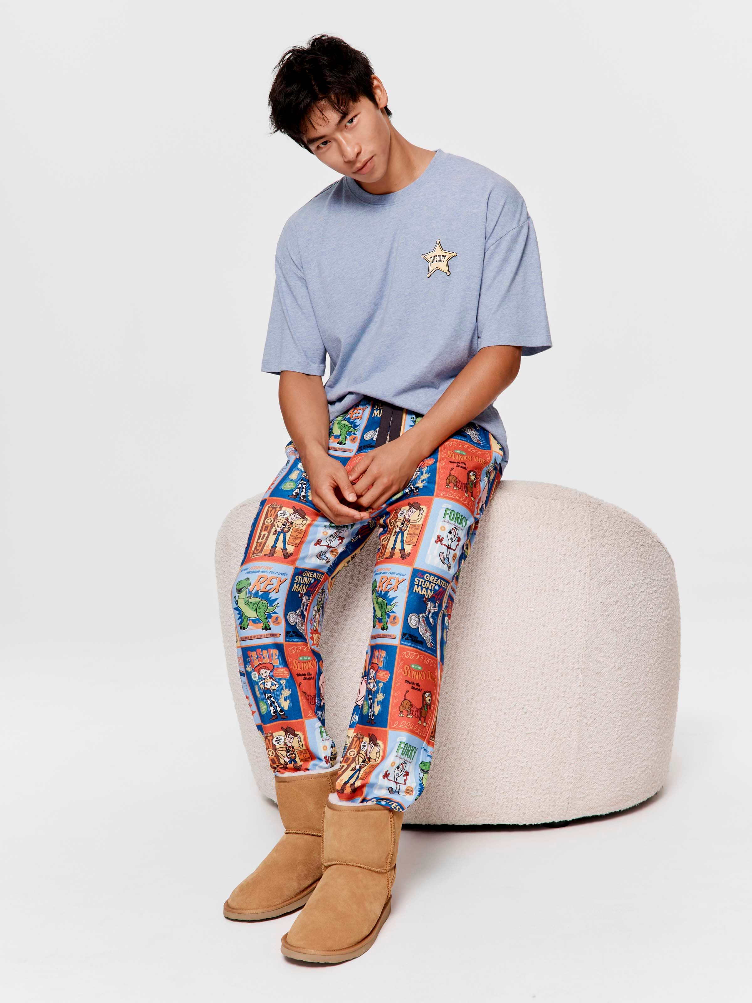 Toy Story Grid Jogger Pj Pant