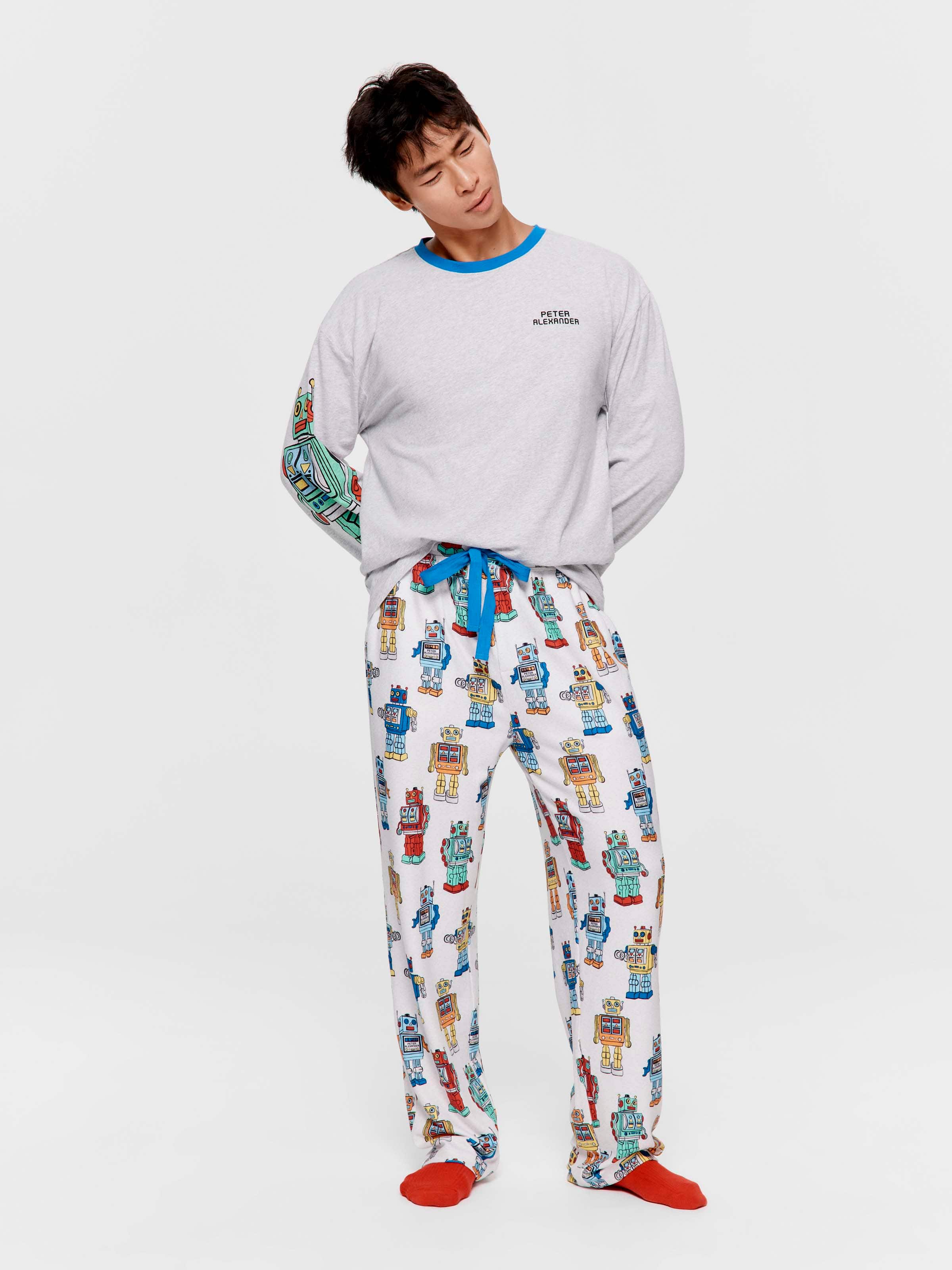 Robot Plush Classic Pj Pant