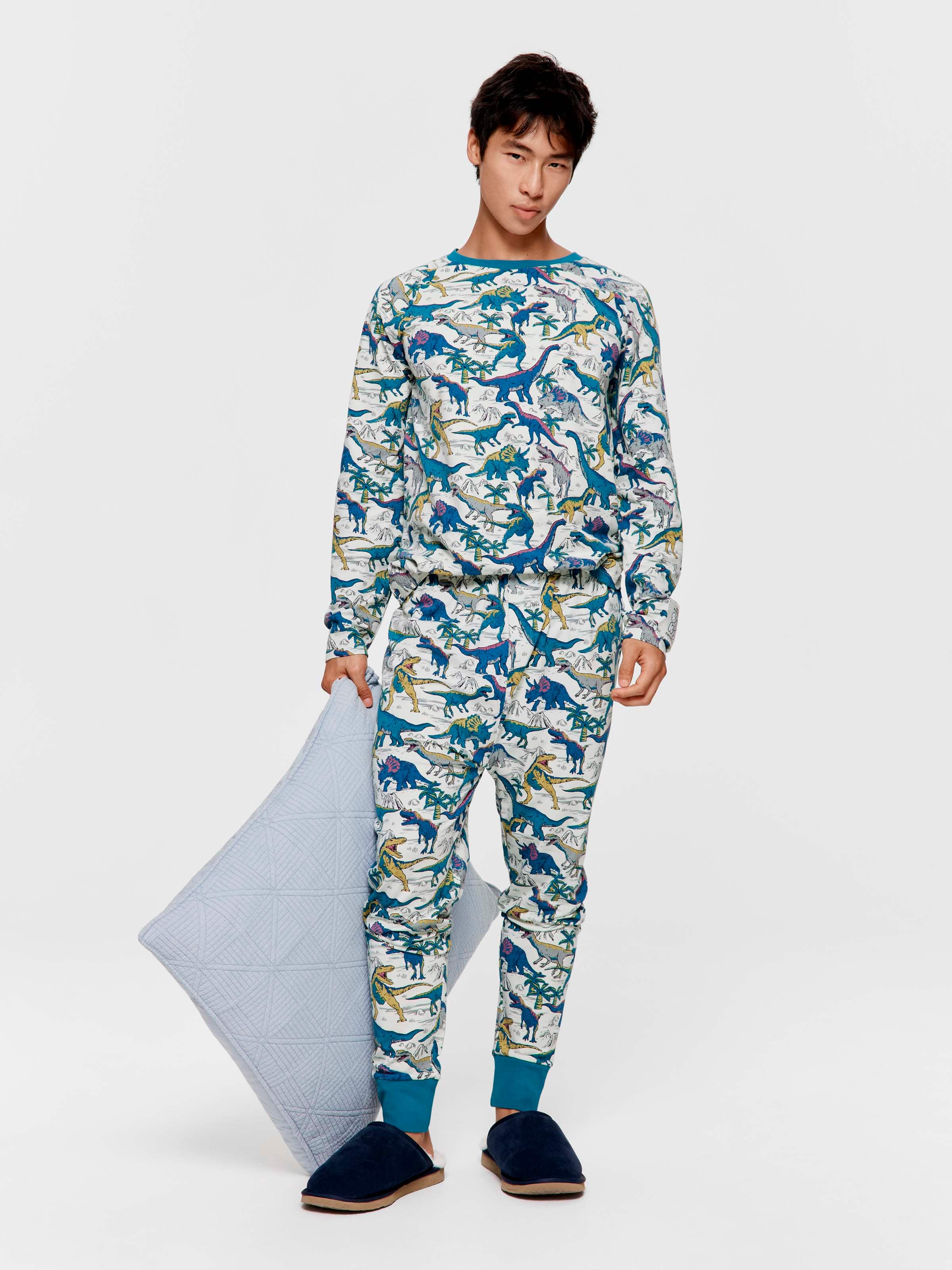 Dinosaur Long Sleeve Pj Set