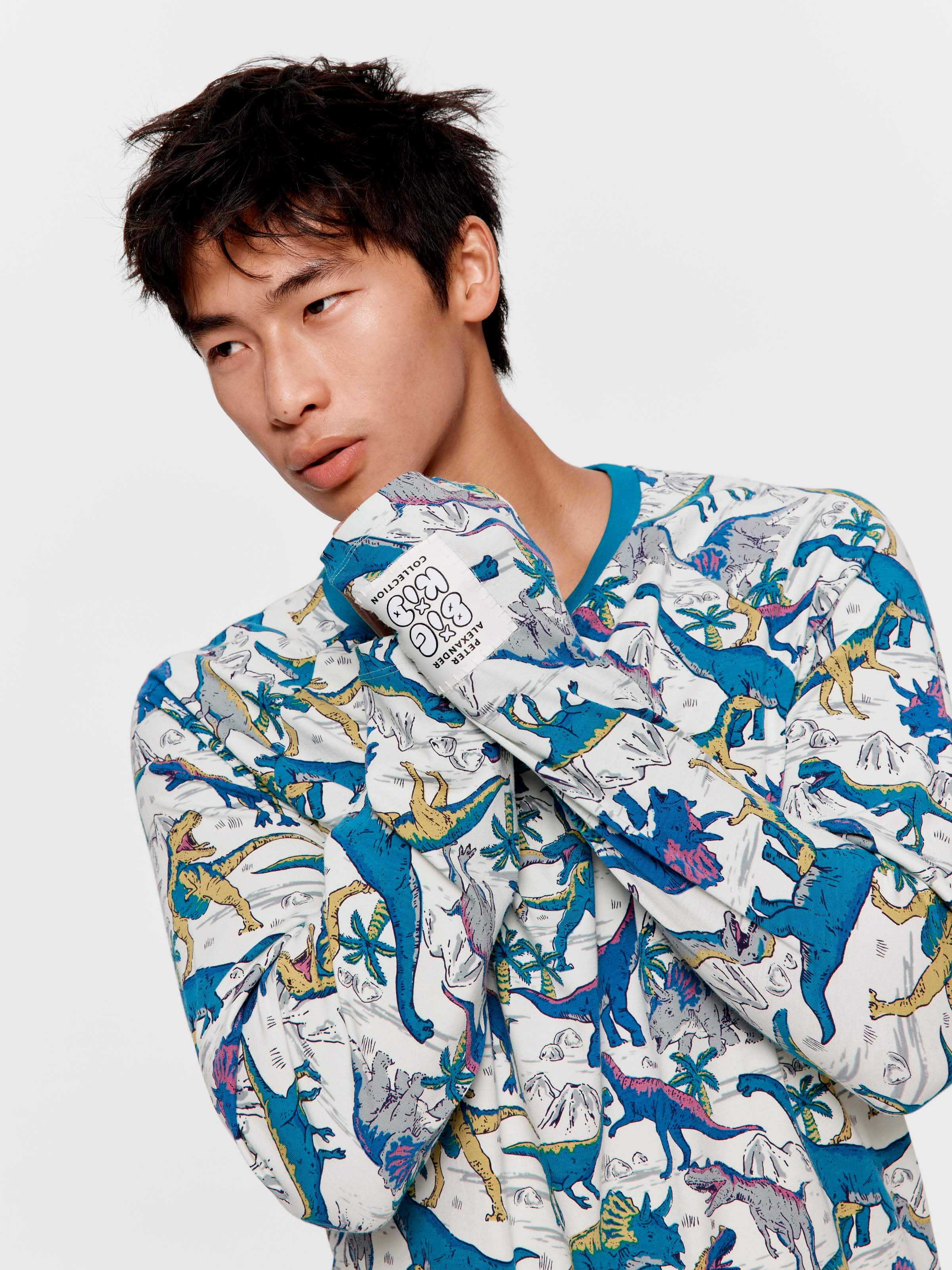Dinosaur Long Sleeve Pj Set