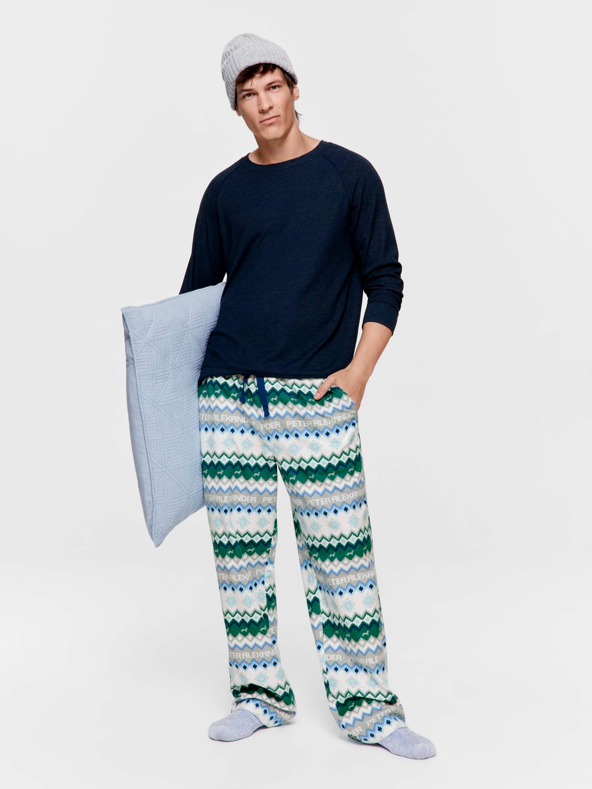 Fair Isle Flannelette Classic Pj Pant