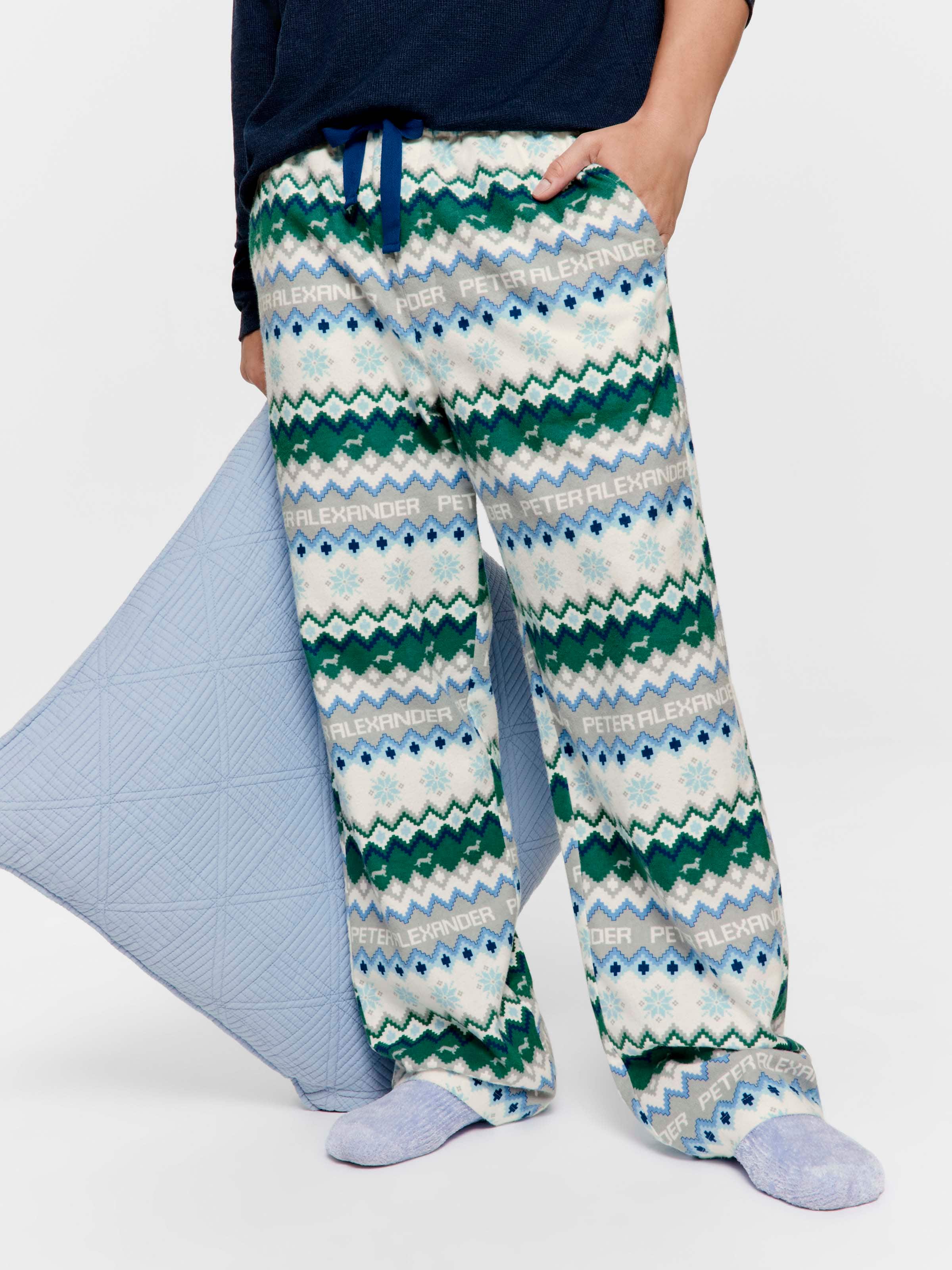 Fair Isle Flannelette Classic Pj Pant