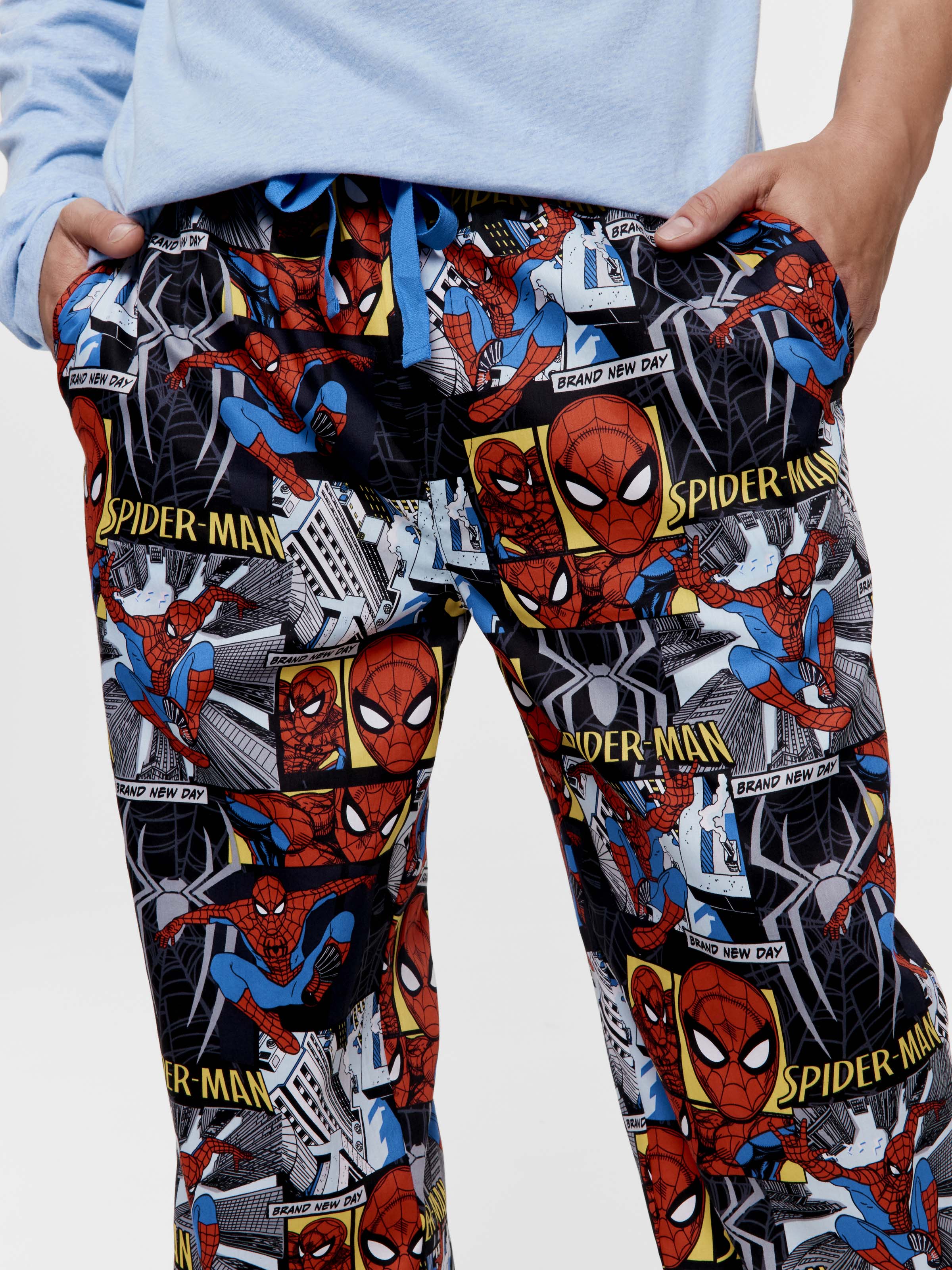 Spider-Man Comic 100% Cotton Classic Pj Pant