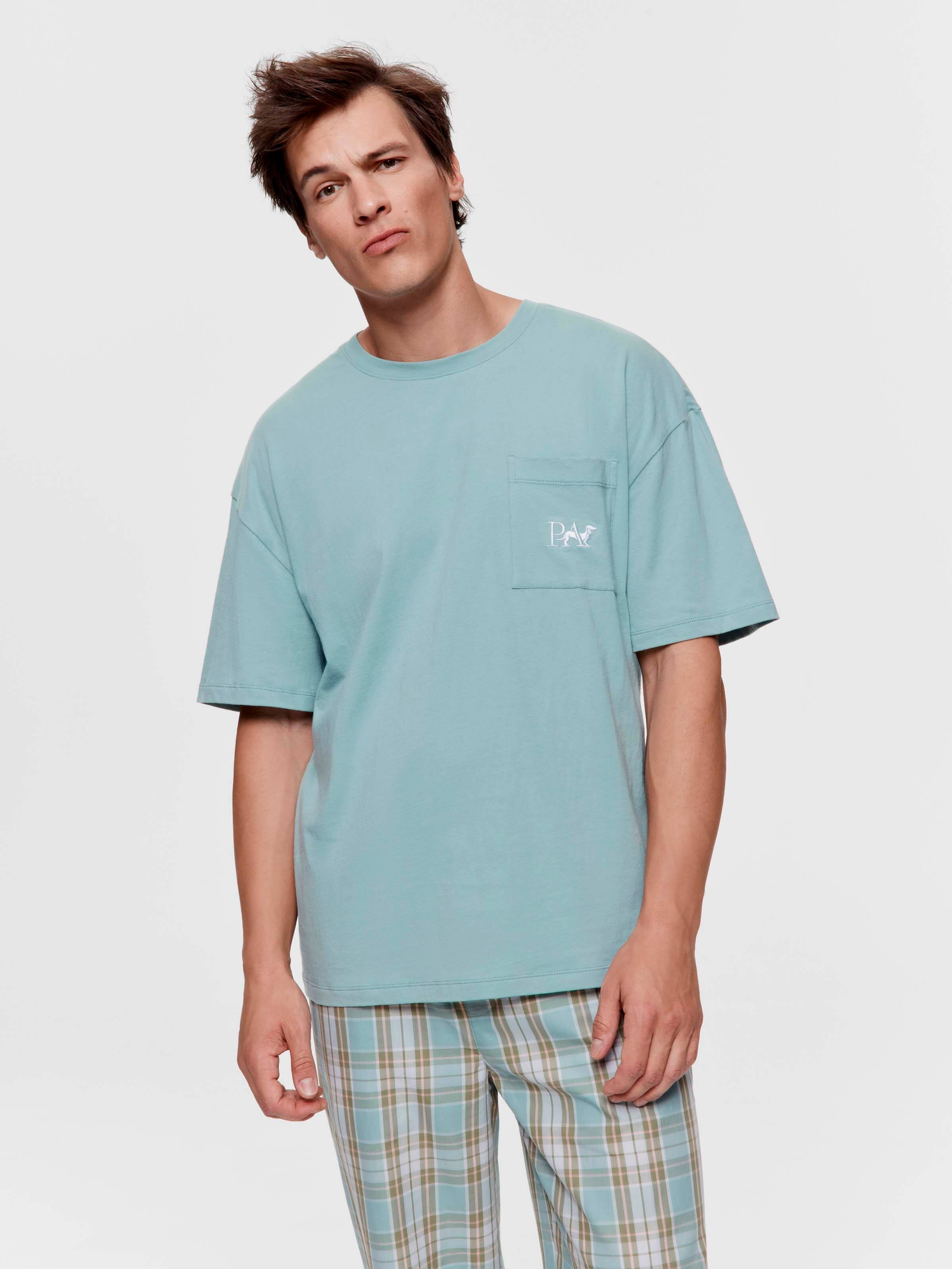 Green Relaxed P.A Pocket Tee