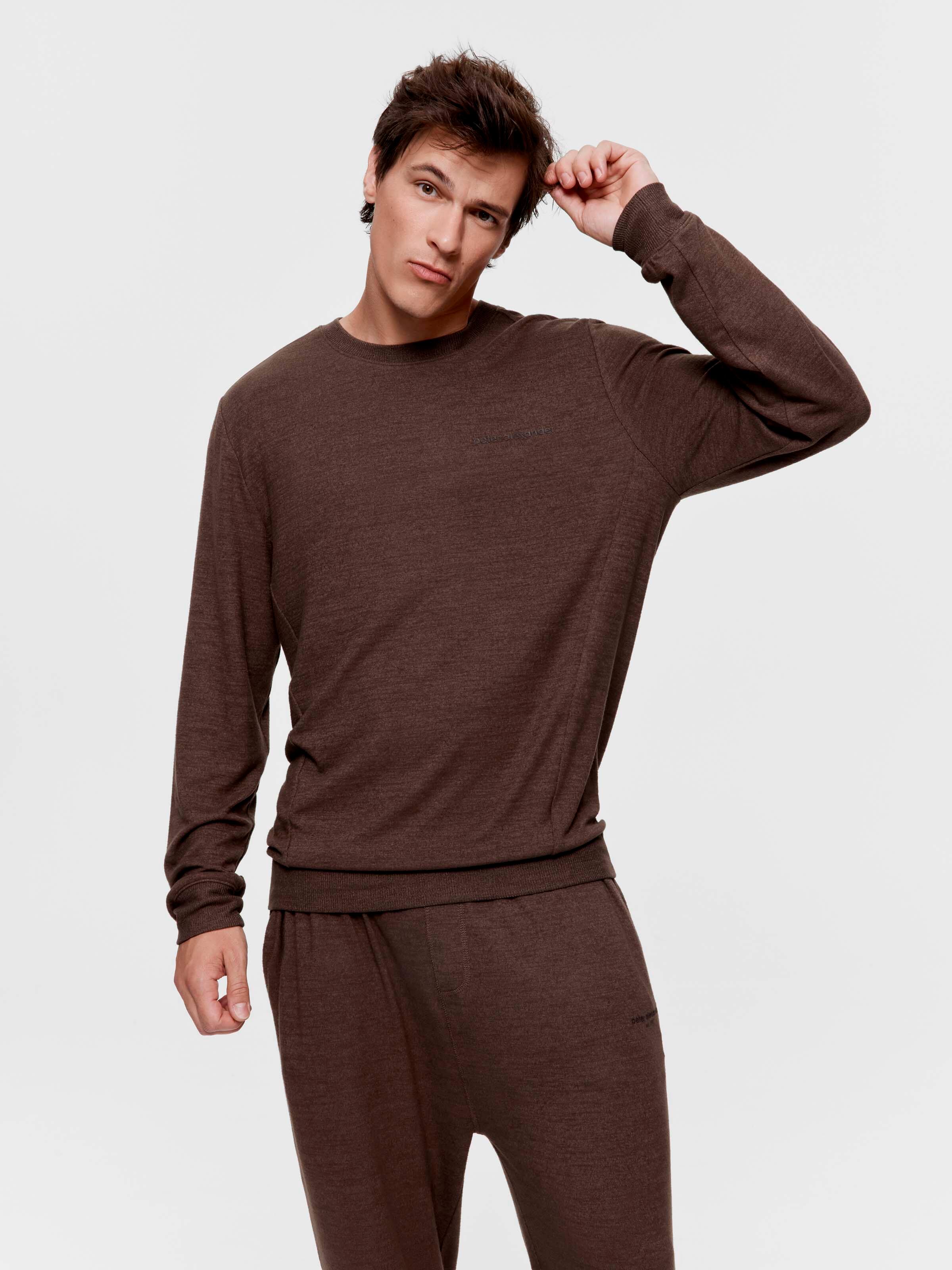 Fuzzy Chocolate Sweater