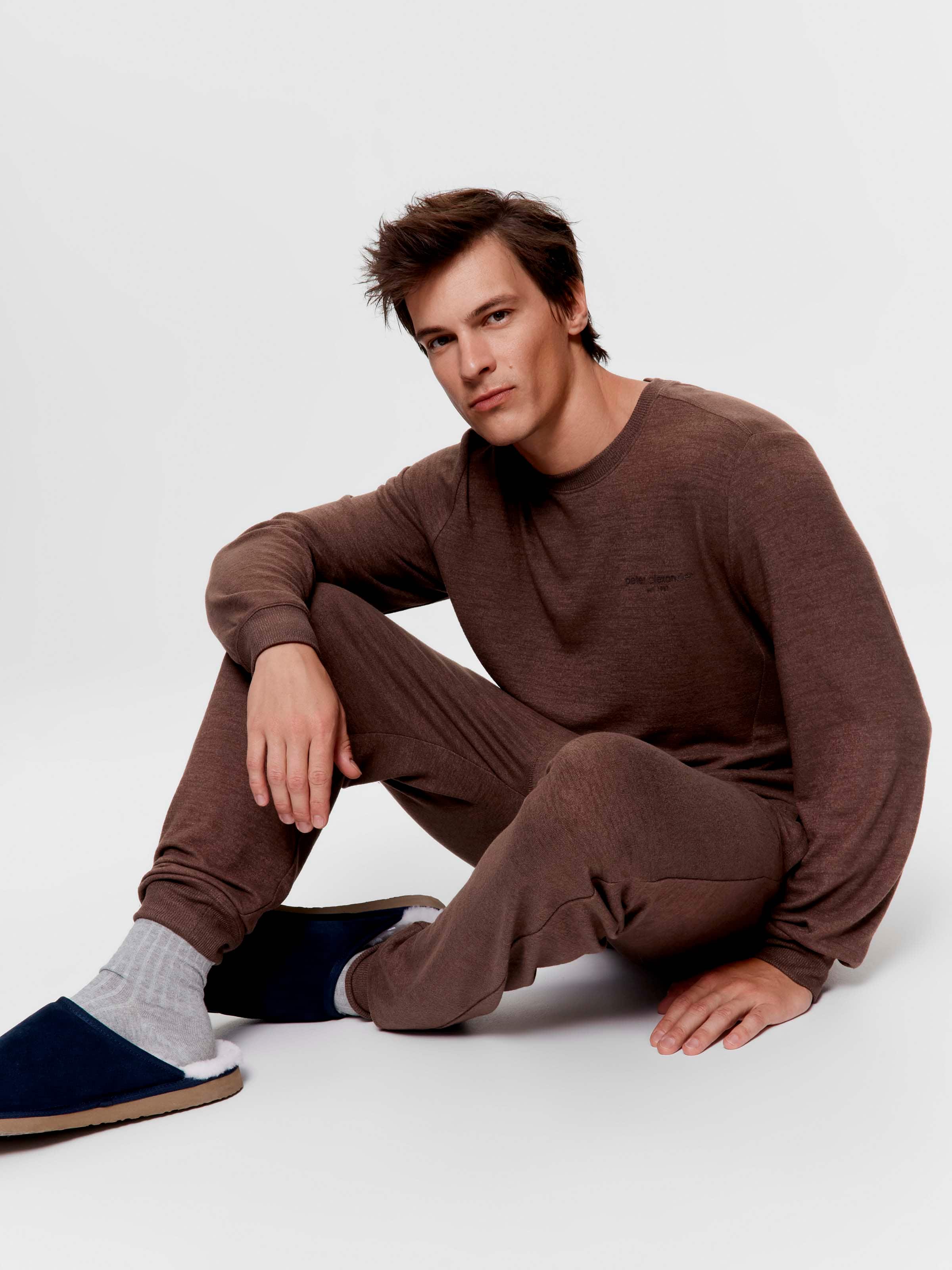 Fuzzy Chocolate Jogger Pj Pant