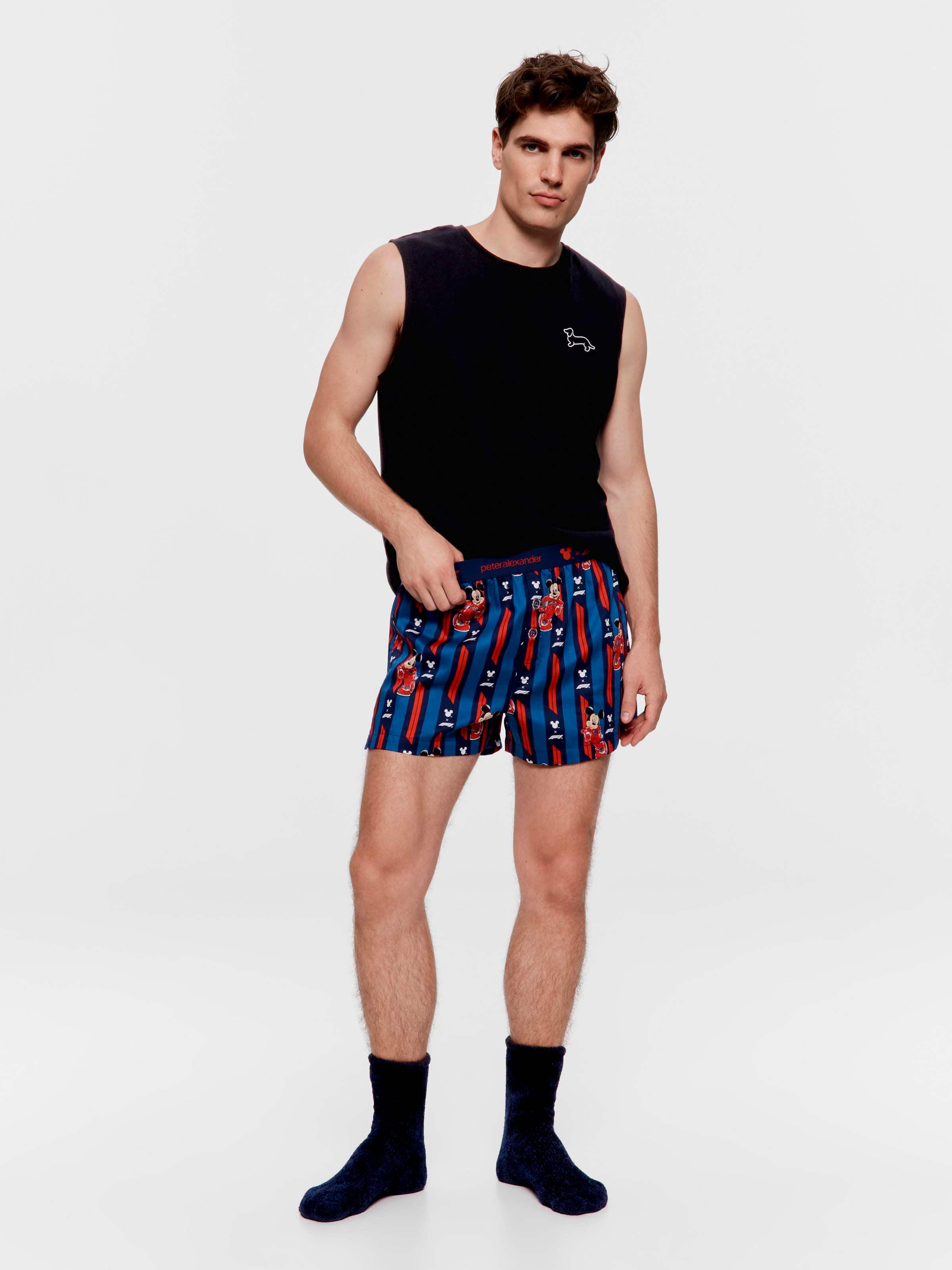 F1 X Mickey Mouse 100% Cotton Boxer Short