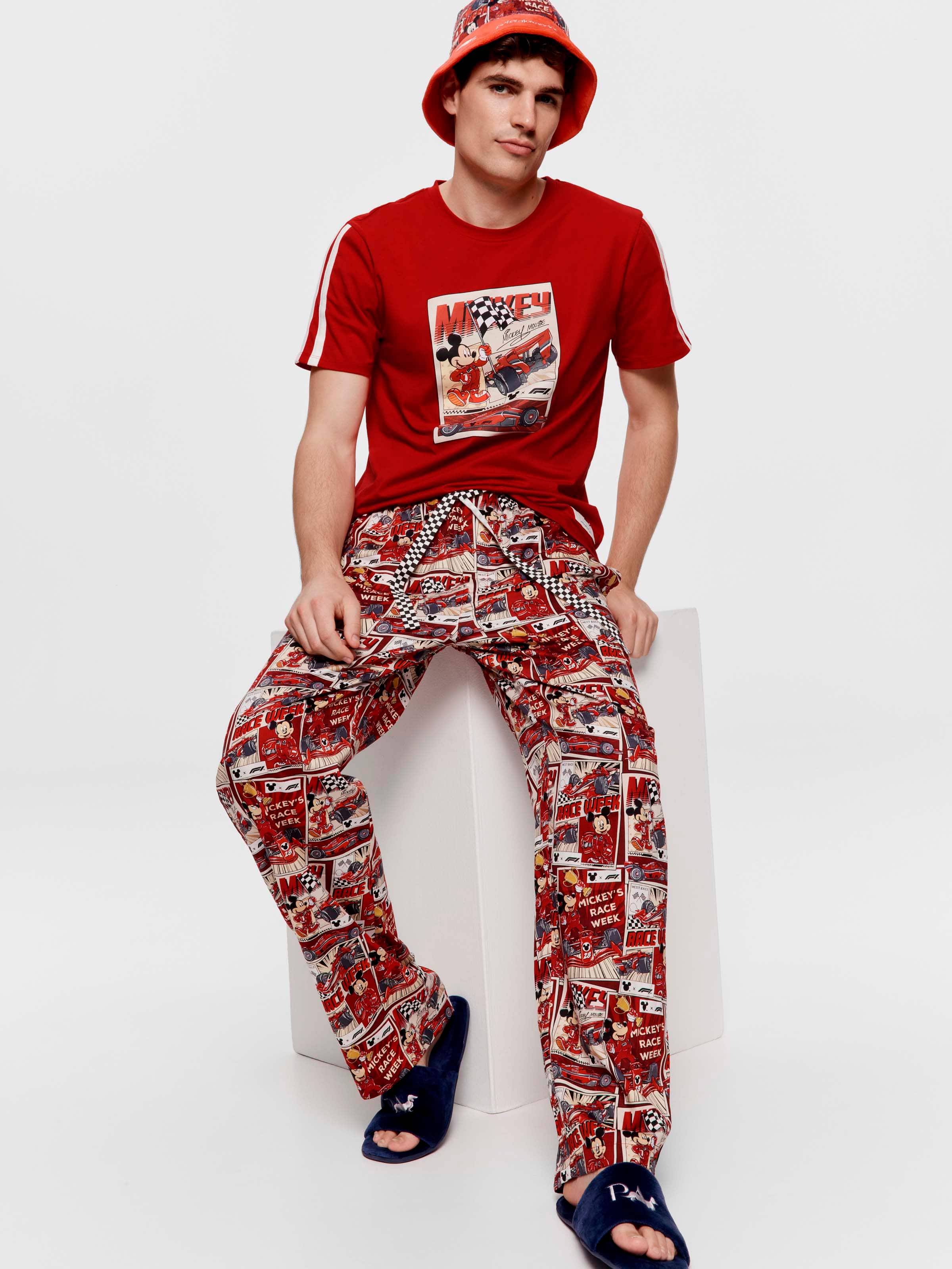 F1 X Mickey Mouse 100% Cotton Classic Pj Pant