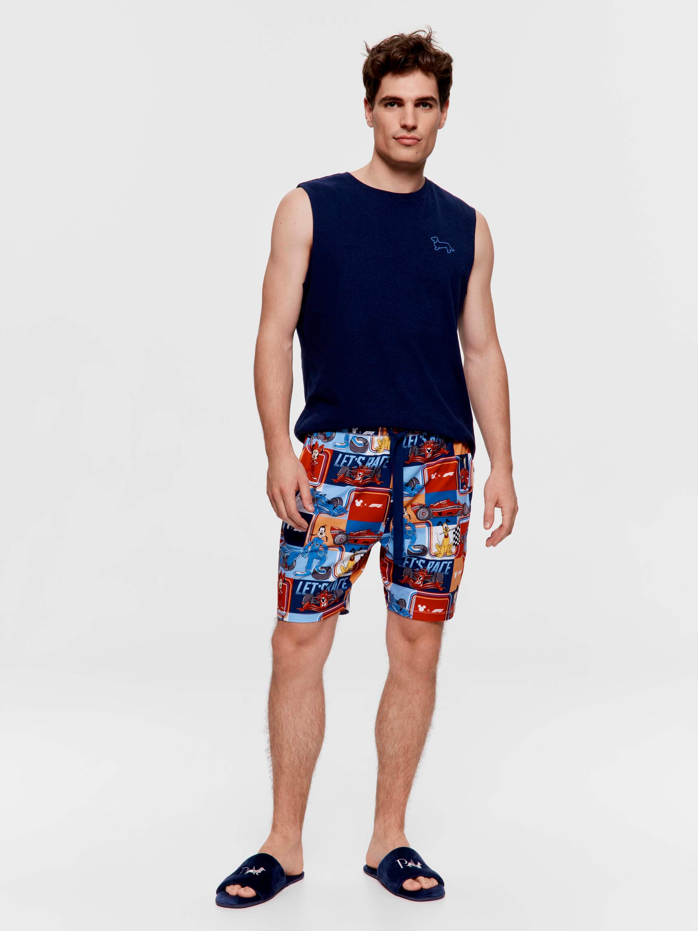 F1 X Mickey Mouse Mid Short