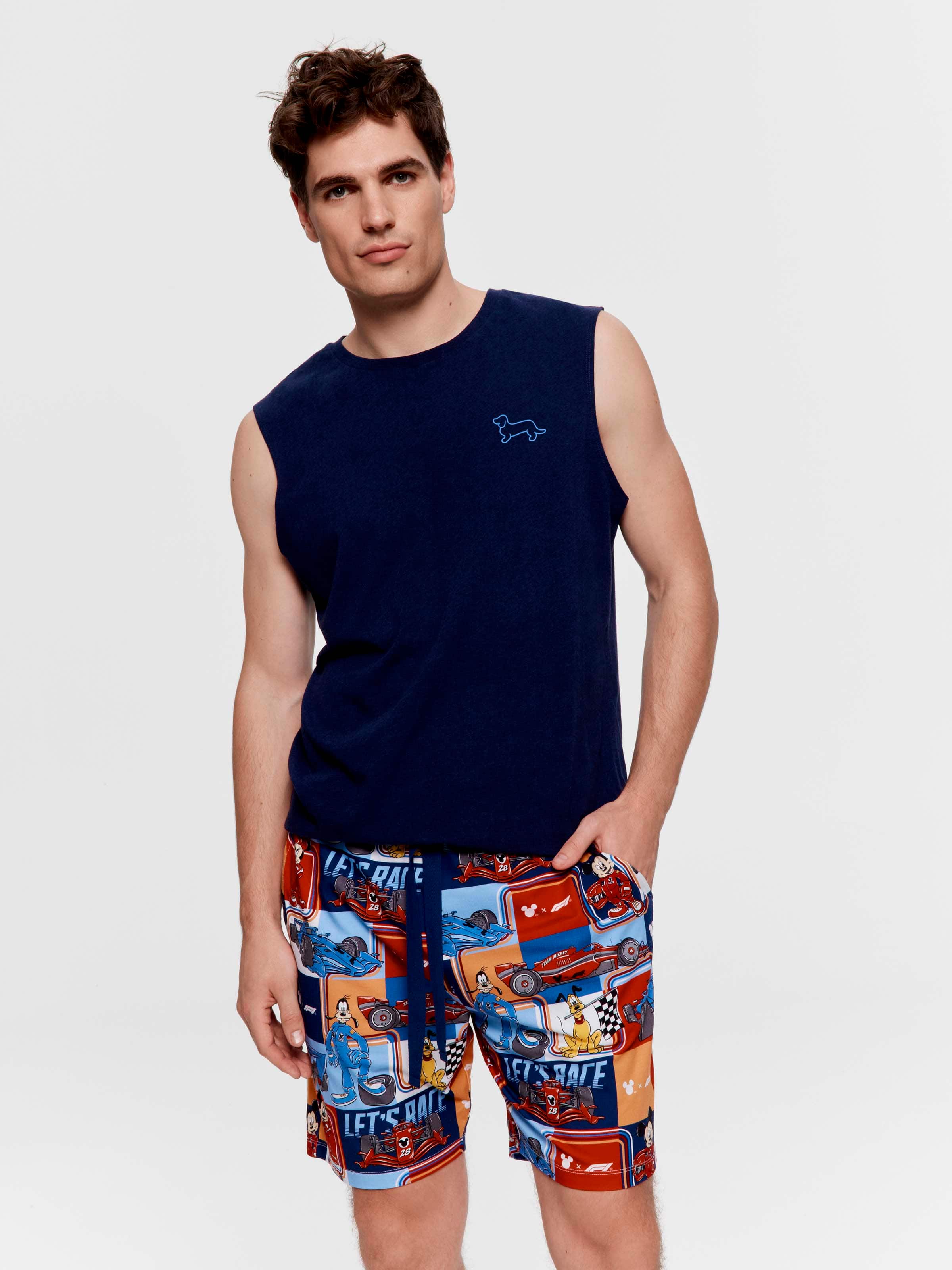 F1 X Mickey Mouse Mid Short