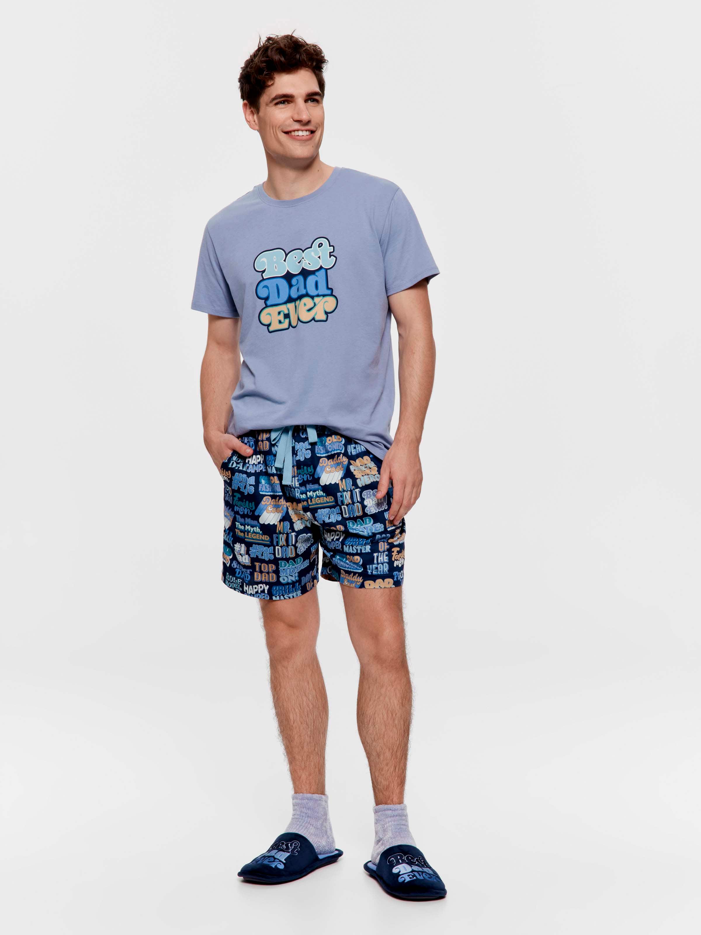 Best Dad  100% Cotton Mid Short