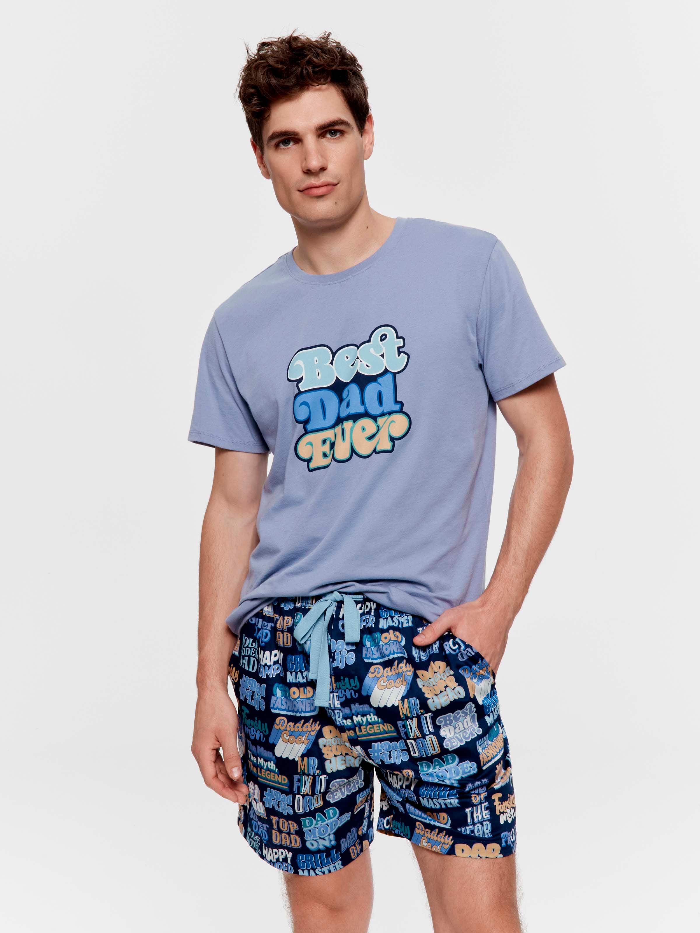 Best Dad  100% Cotton Mid Short