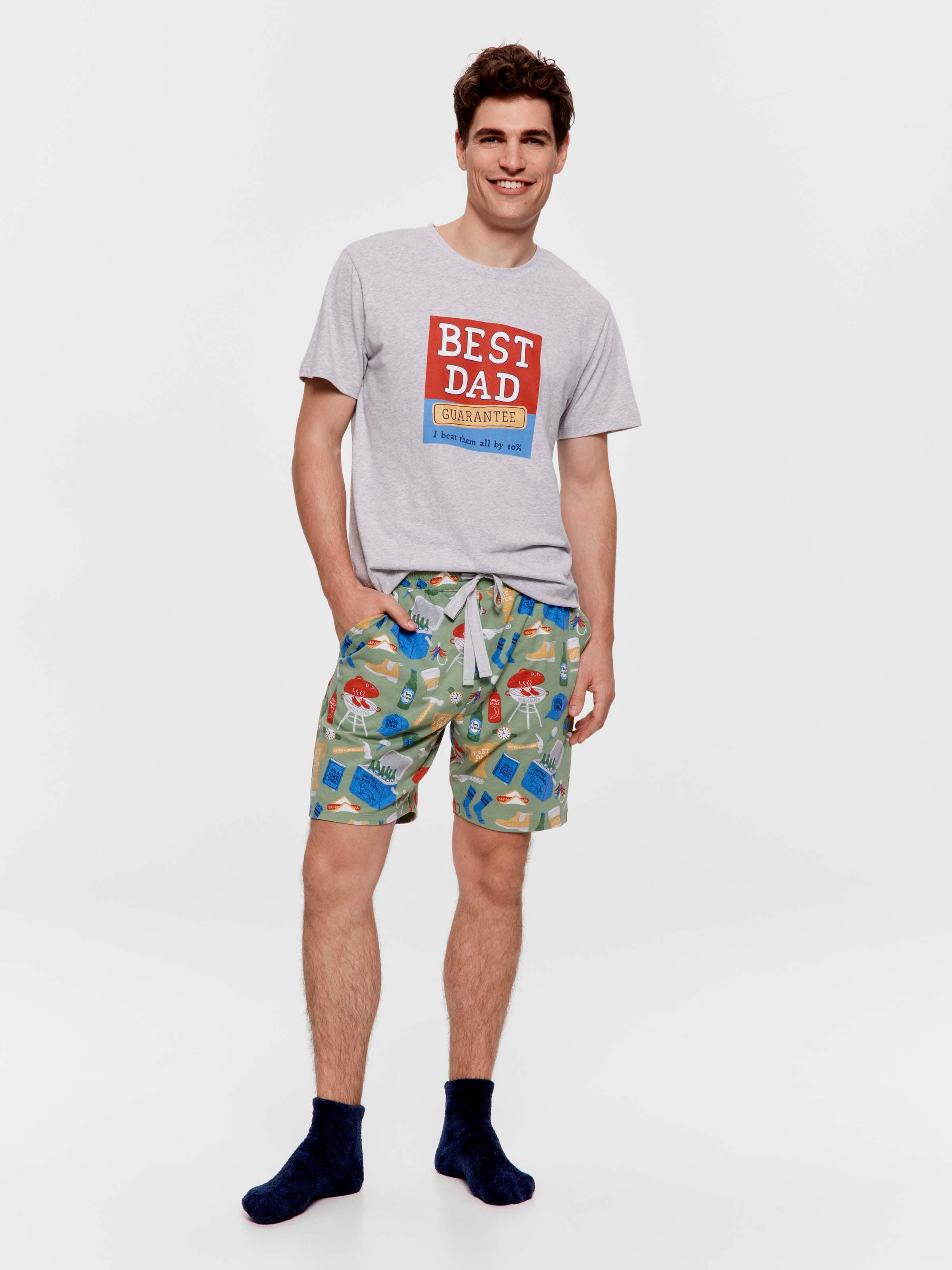 Best Dad Ever Short Sleeve Pj Set