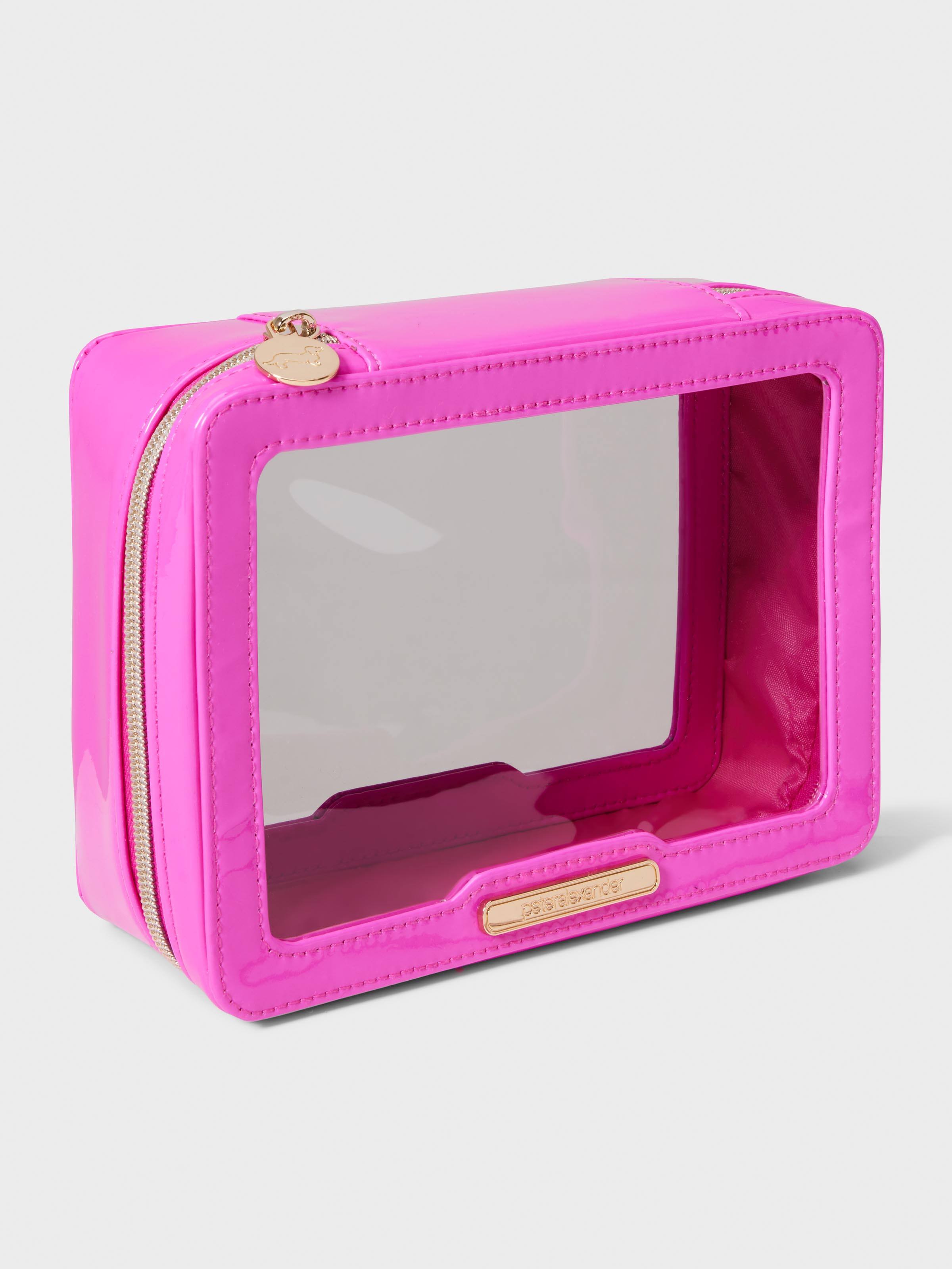 Pink Clear Cos Bag