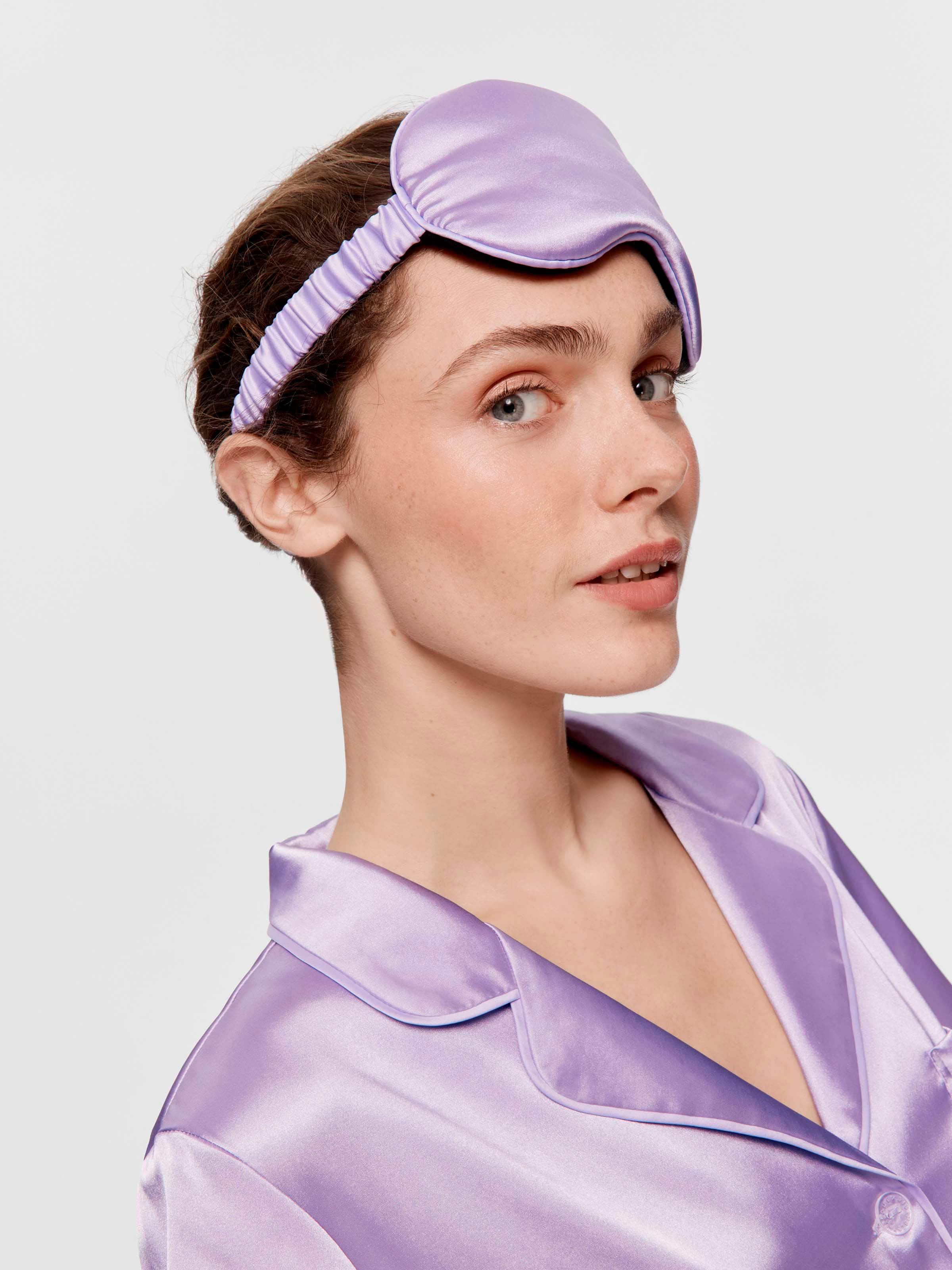 Iris Satin Eye Mask