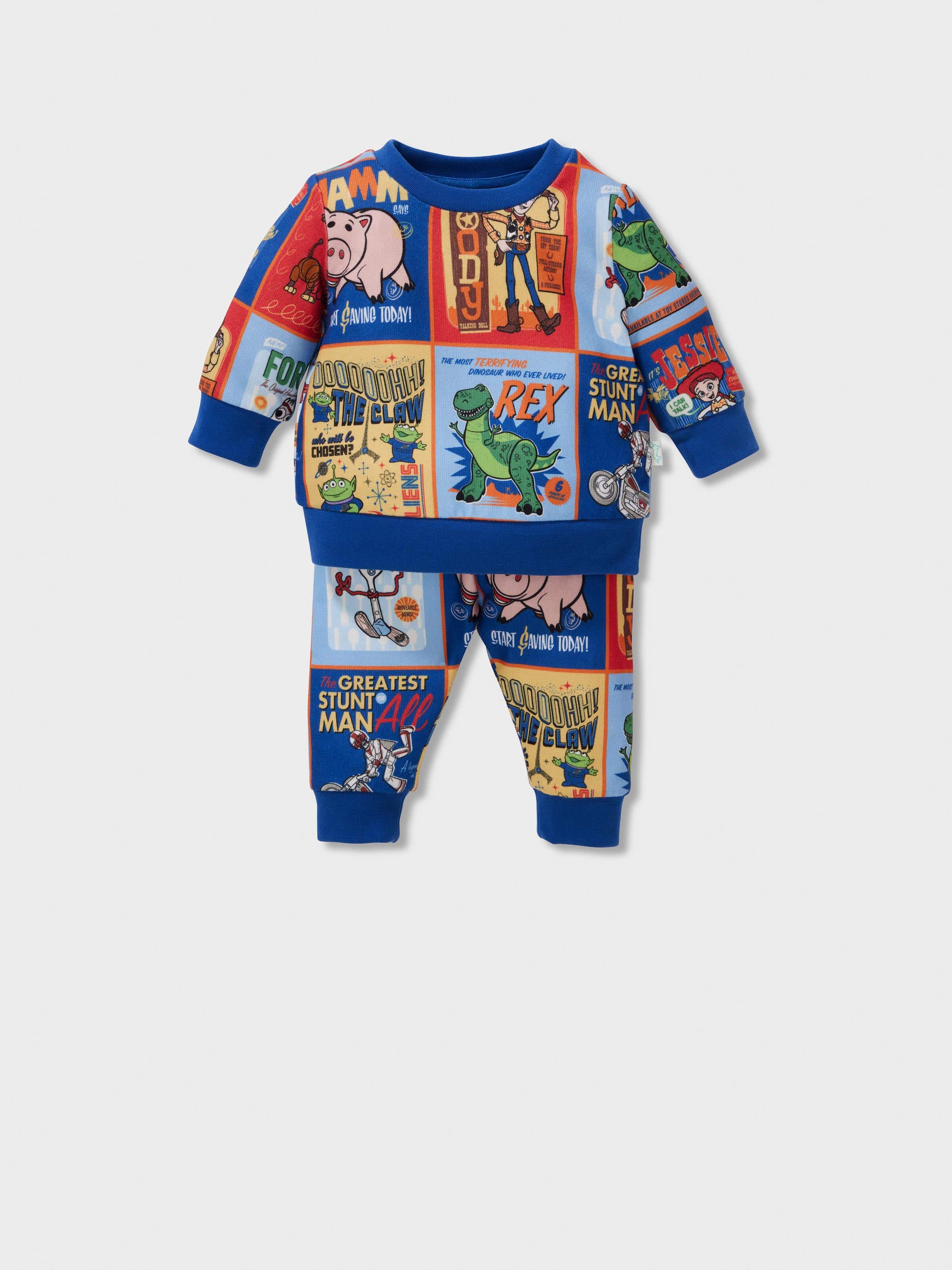 Baby Toy Story Plush Long Pj Set