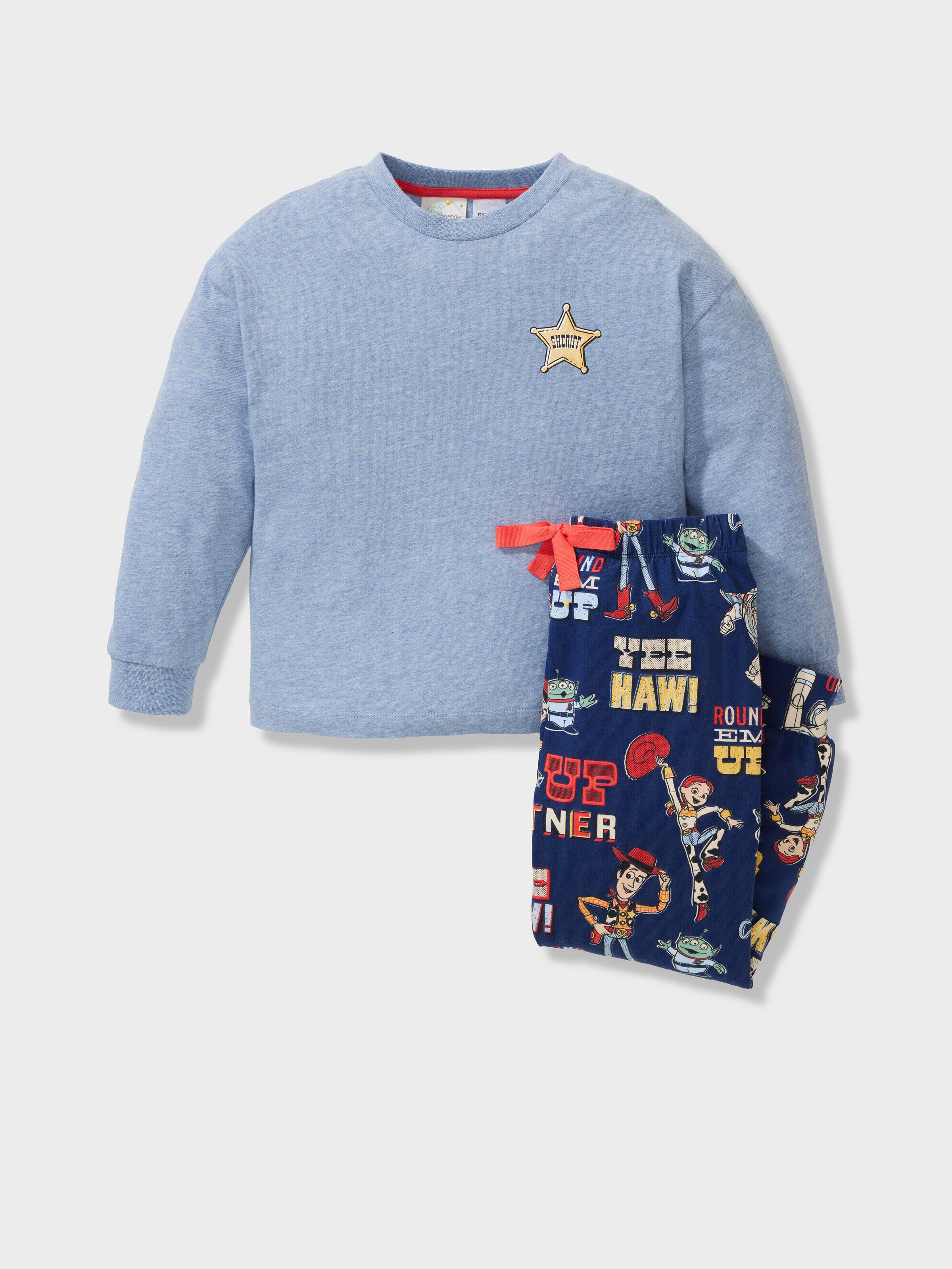Jnr Boys Toy Story Woody Long Pj Set