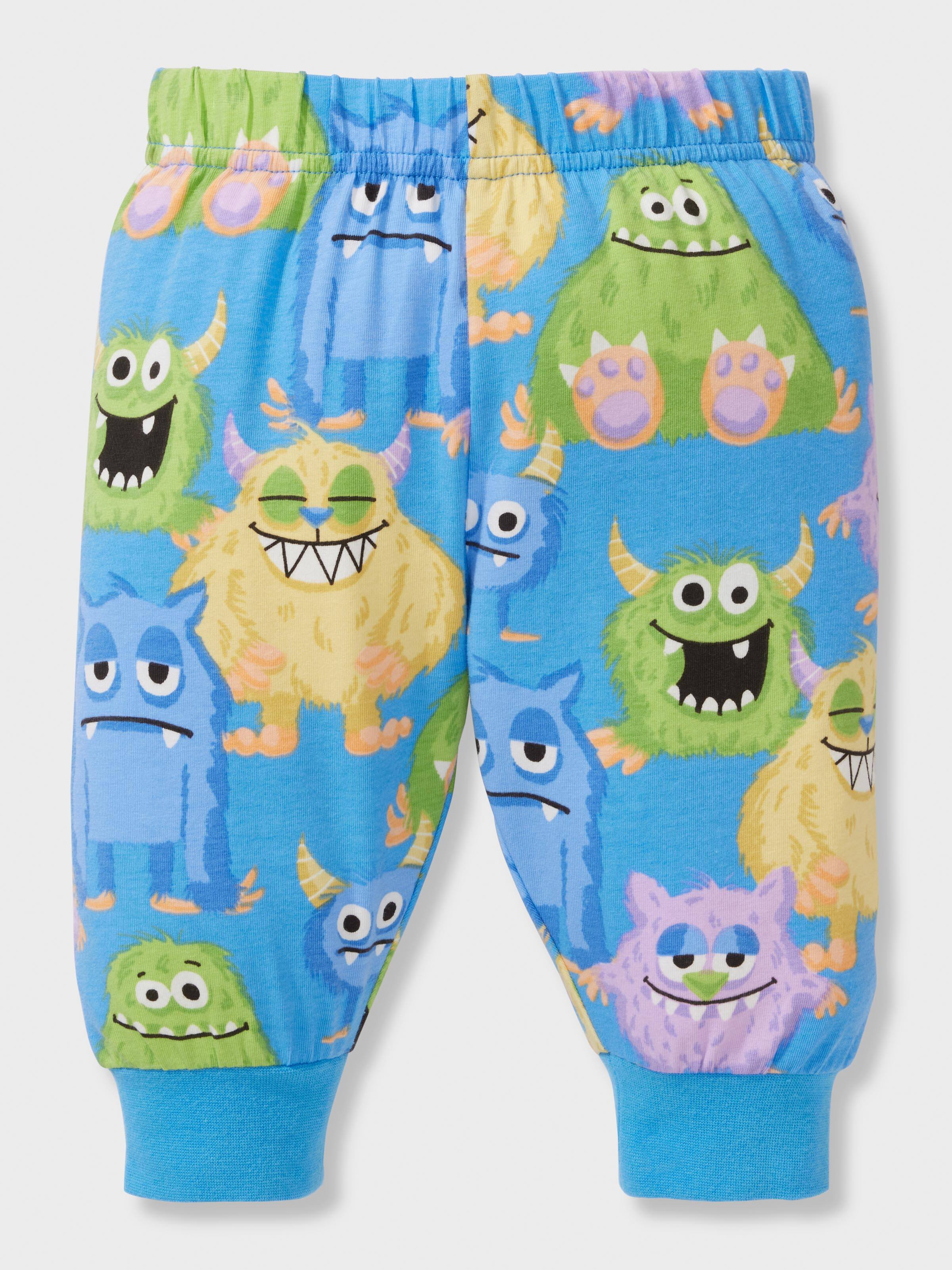 Baby Monster Long Pj Set