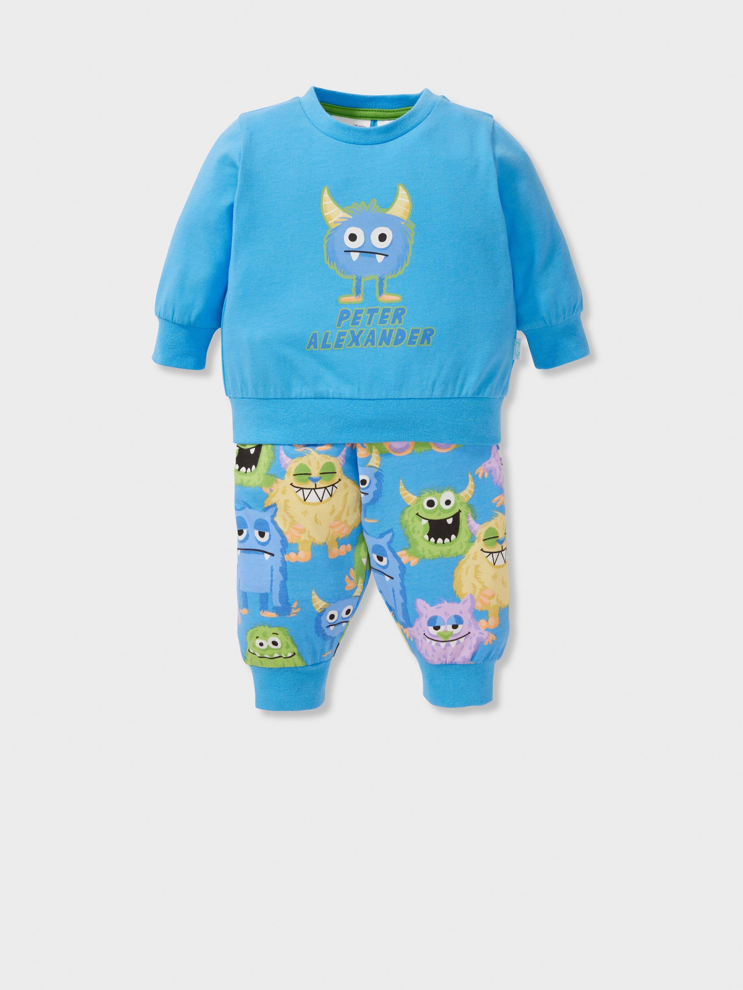Baby Monster Long Pj Set
