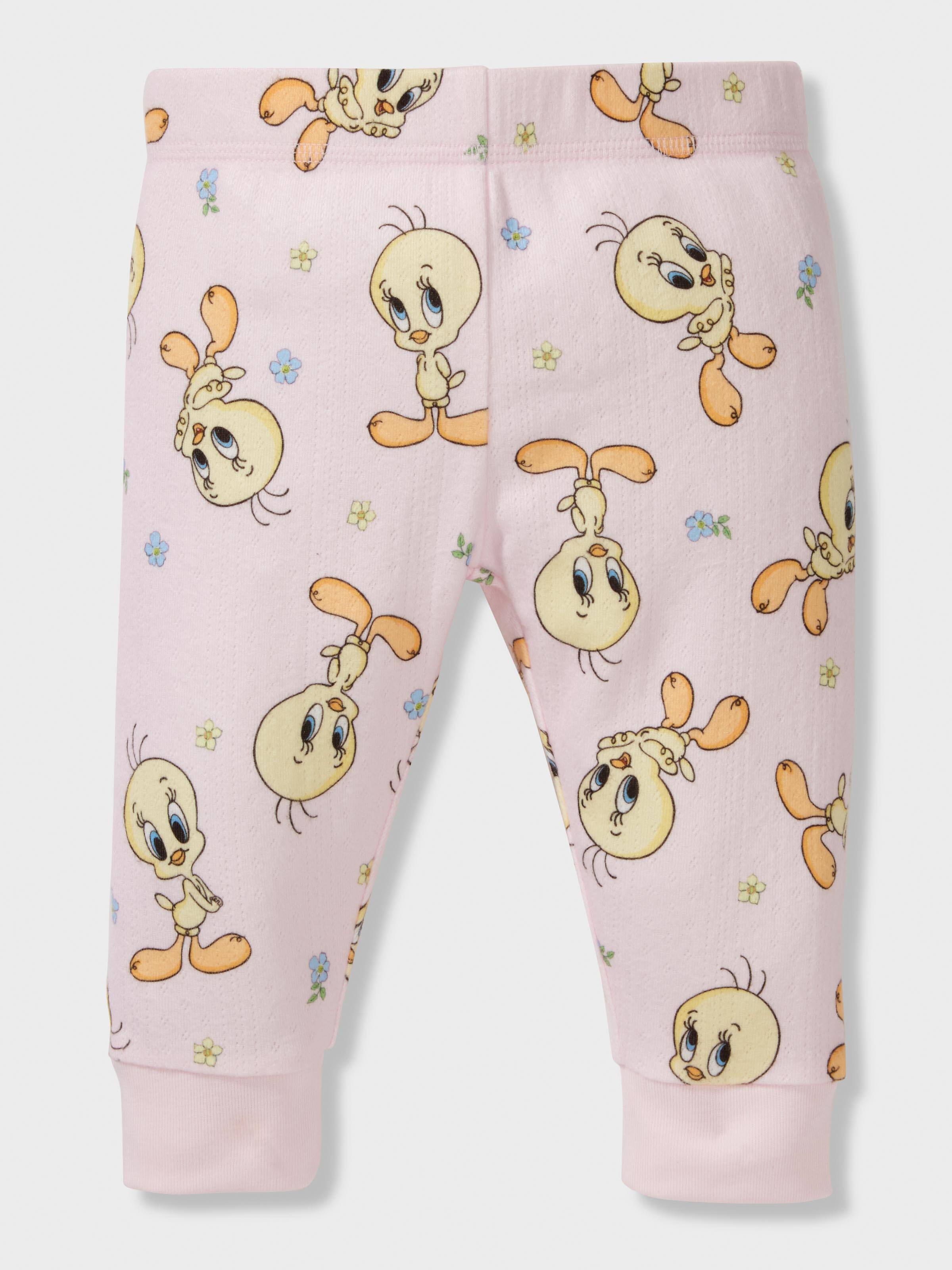 Baby Looney Tunes Tweety Bird Long Pj Set