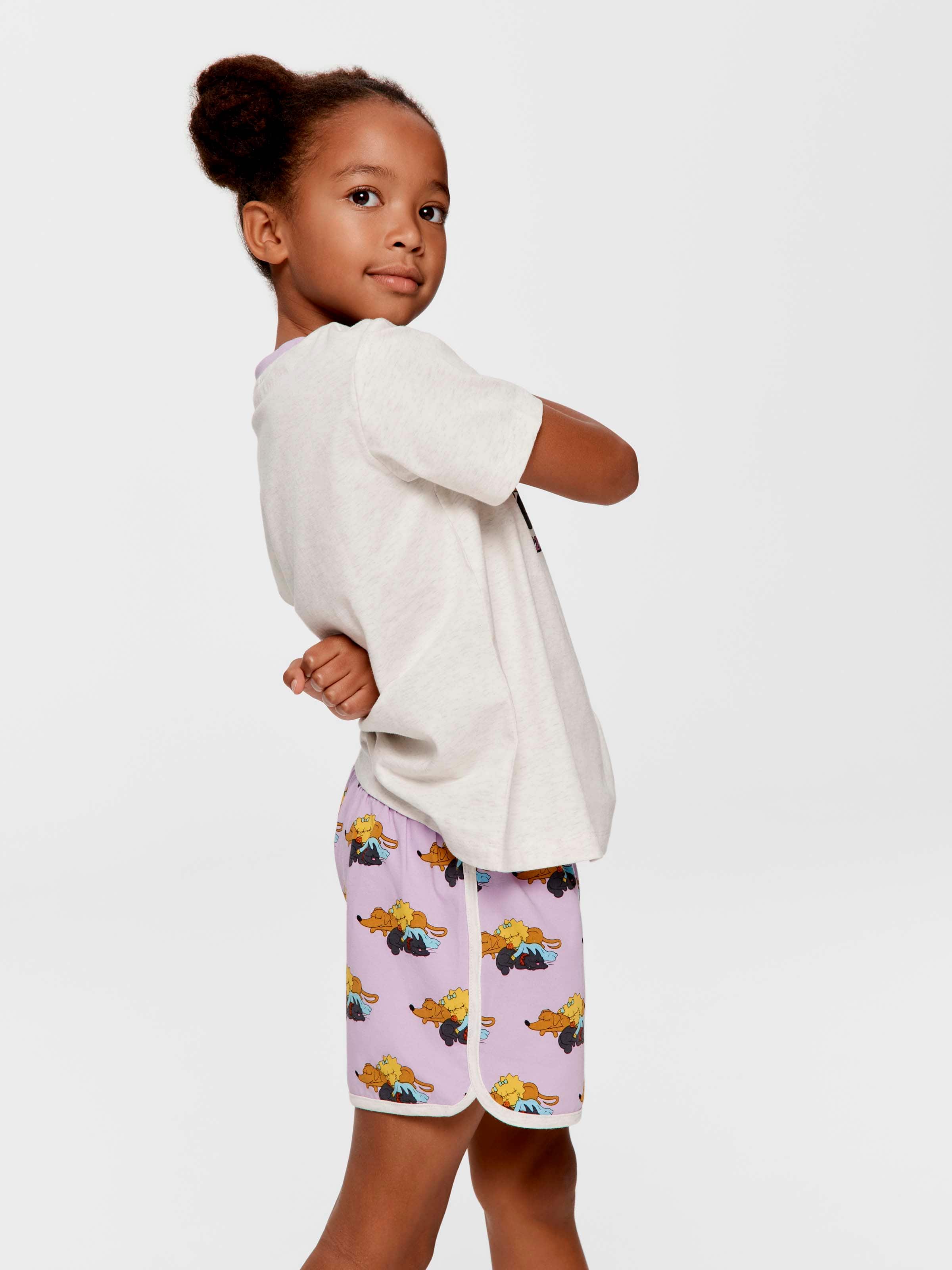 Girls Maggie Simpson Short Pj Set