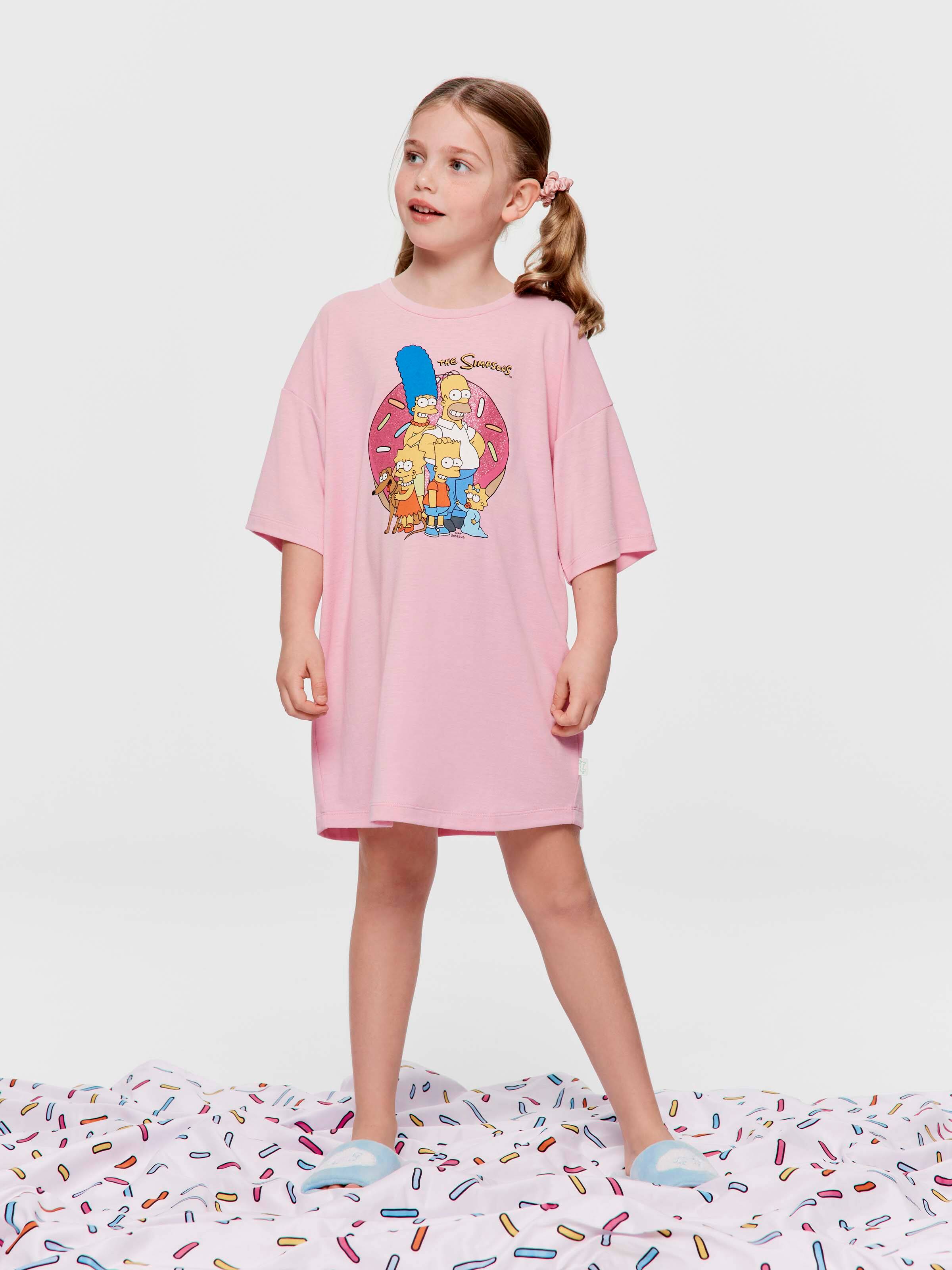 Jnr Girls The Simpsons Nightie