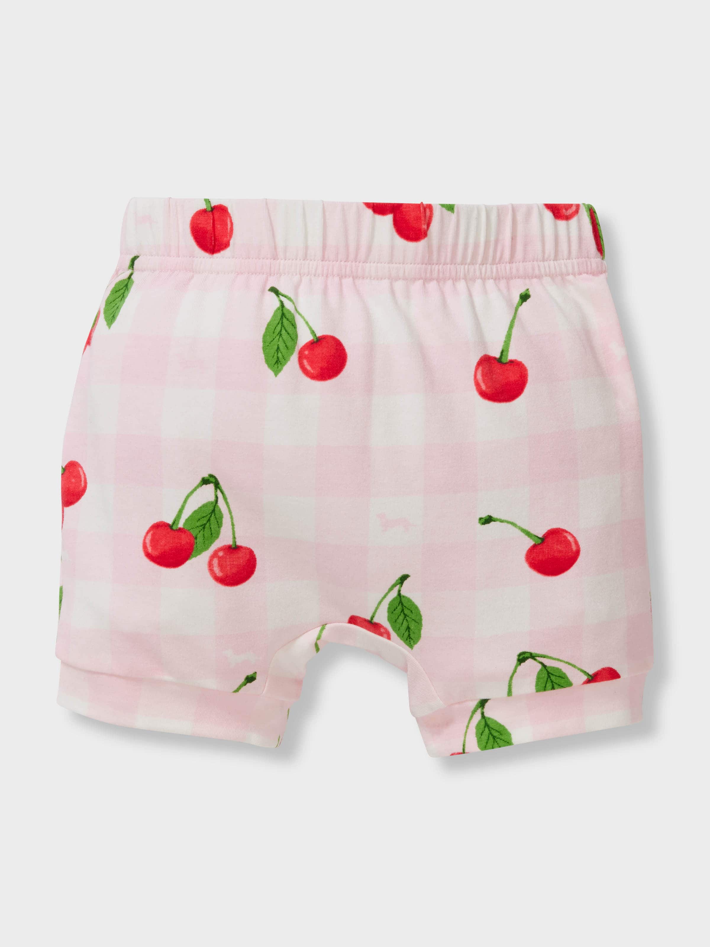 Baby Girl Cherry Short Pj Set