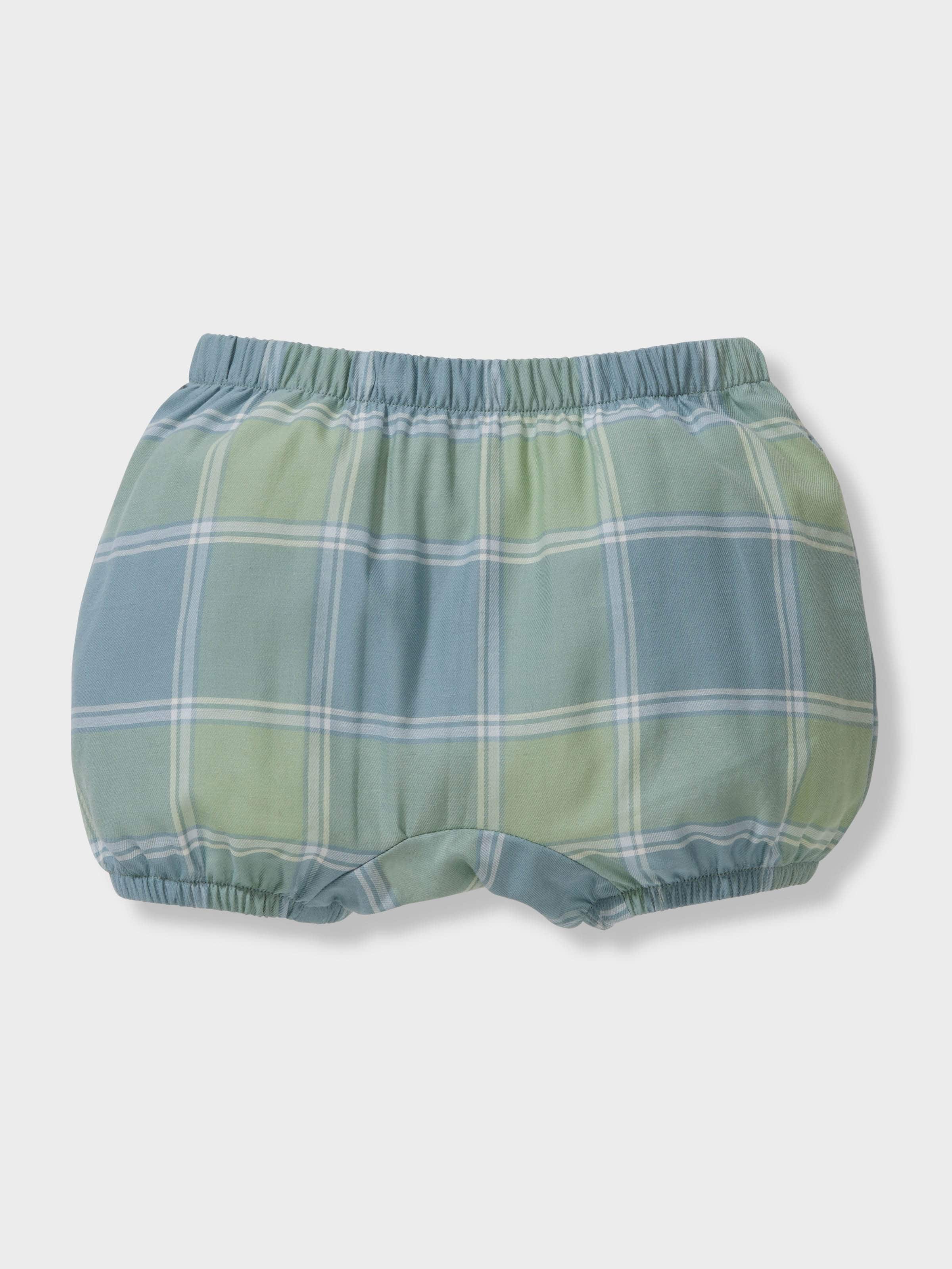 Baby 100% Cotton Check Short Pj Set