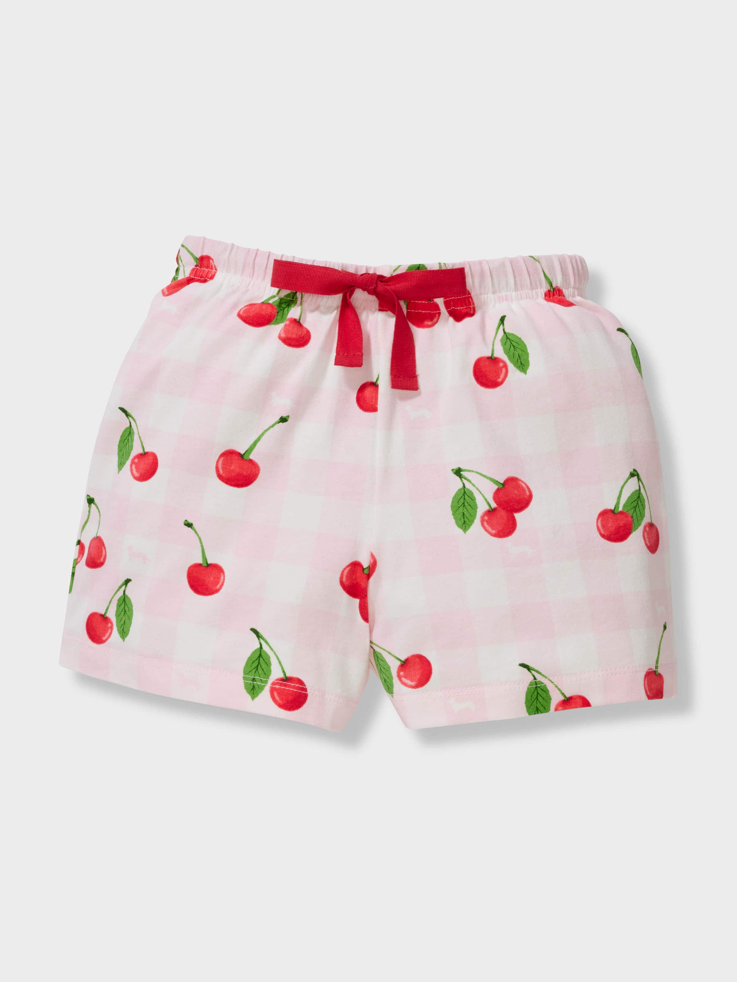Girls Cherry Short Pj Set