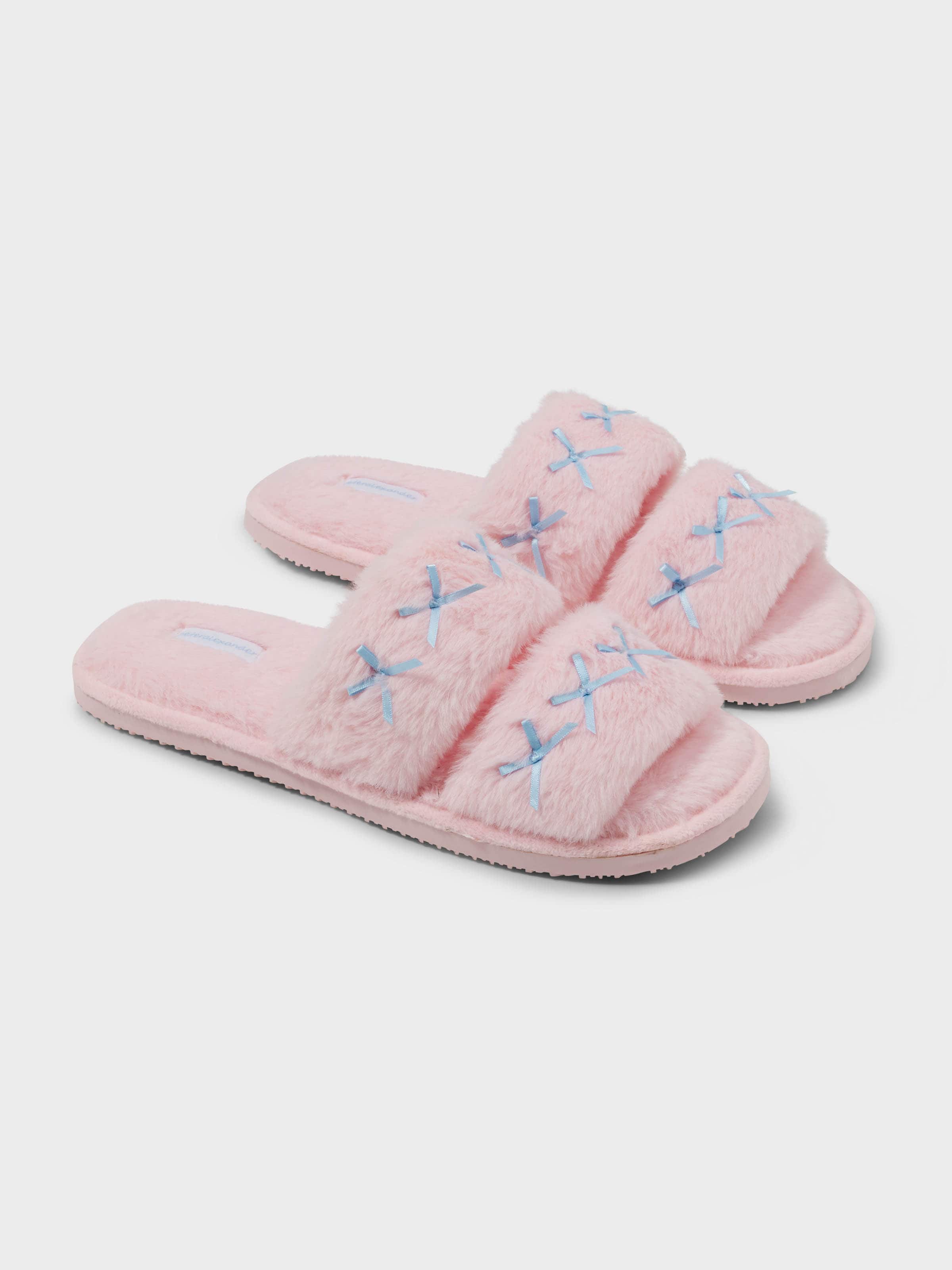Mini Bows Twin Strap Slide