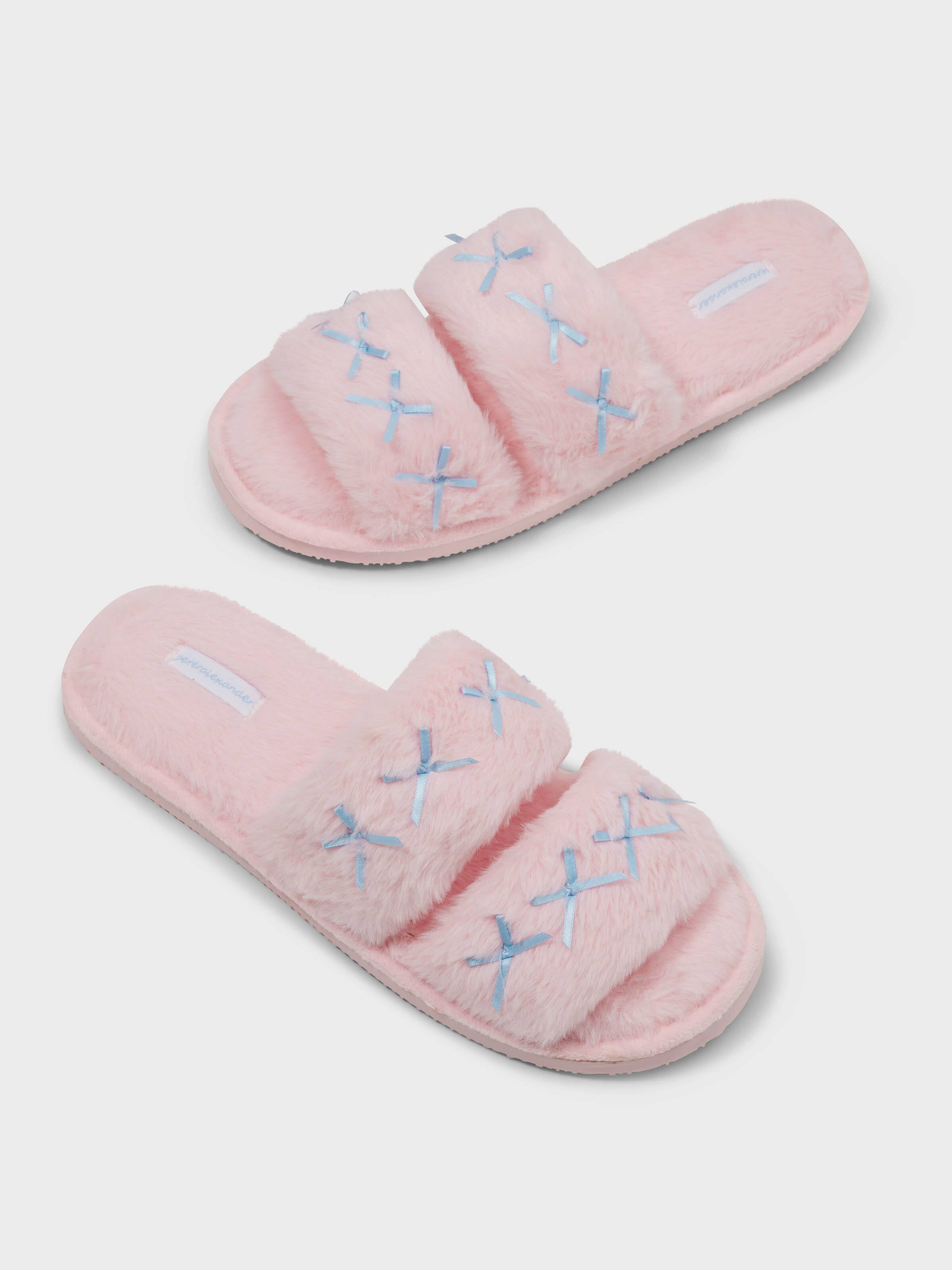 Mini Bows Twin Strap Slide