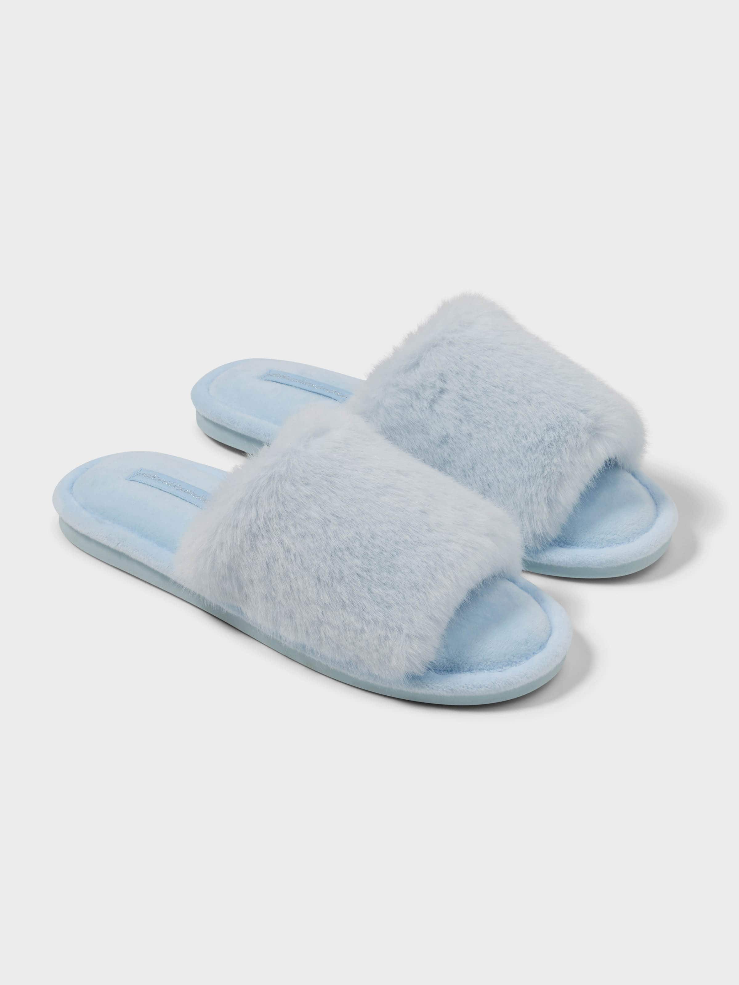 Blue Fluffy Slide