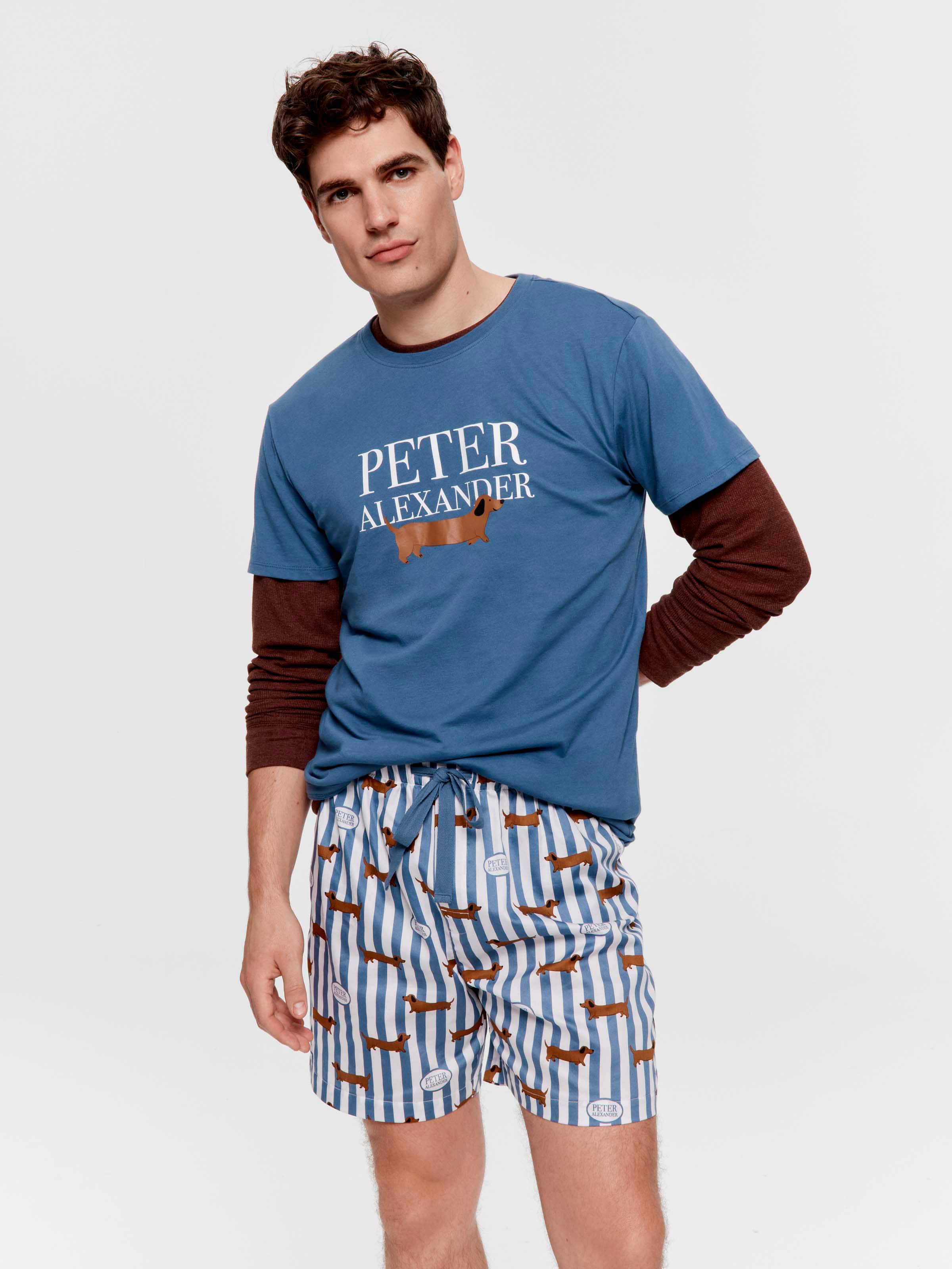 P.A. Penny Stripe 100% Cotton Mid Short
